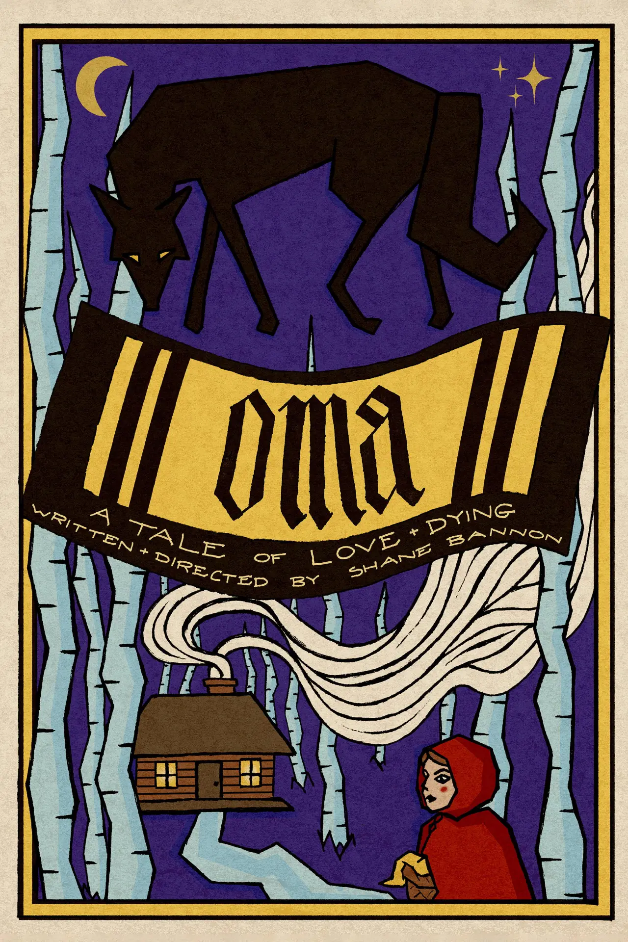 Plakat filmowy "Oma"
