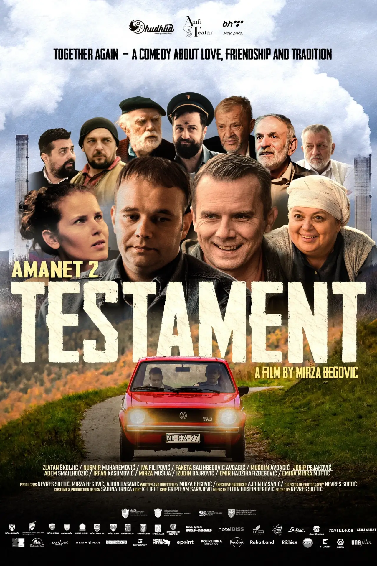 Plakat filmowy "Testament "Amanet 2""
