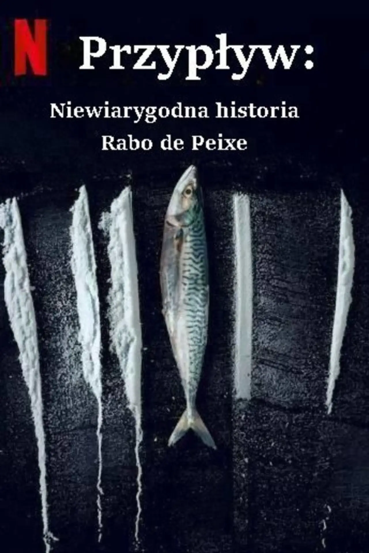 Plakat filmowy "Przypływ: Niewiarygodna historia Rabo de Peixe"
