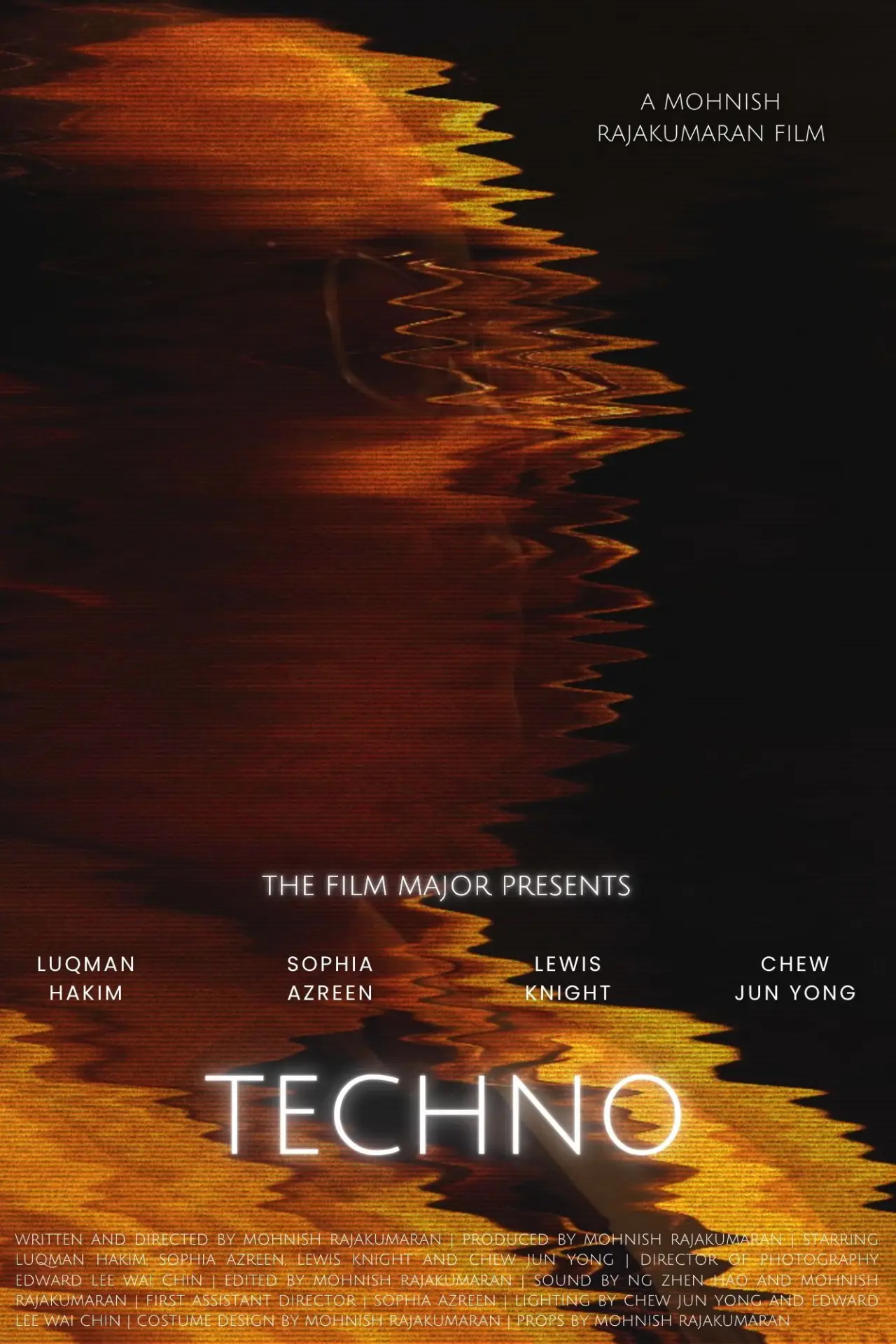 Plakat filmowy "Techno"
