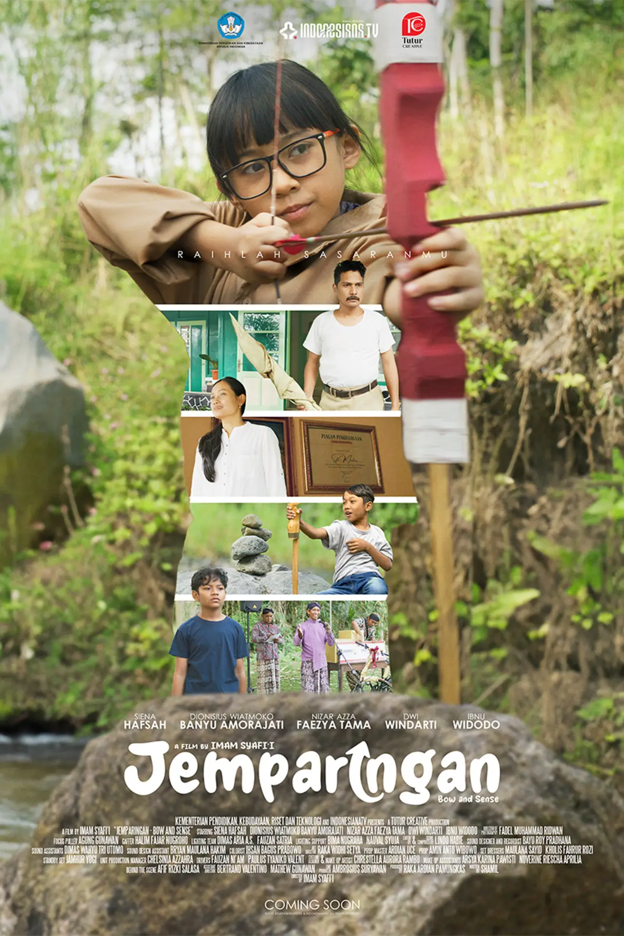 Plakat filmowy "Jemparingan"