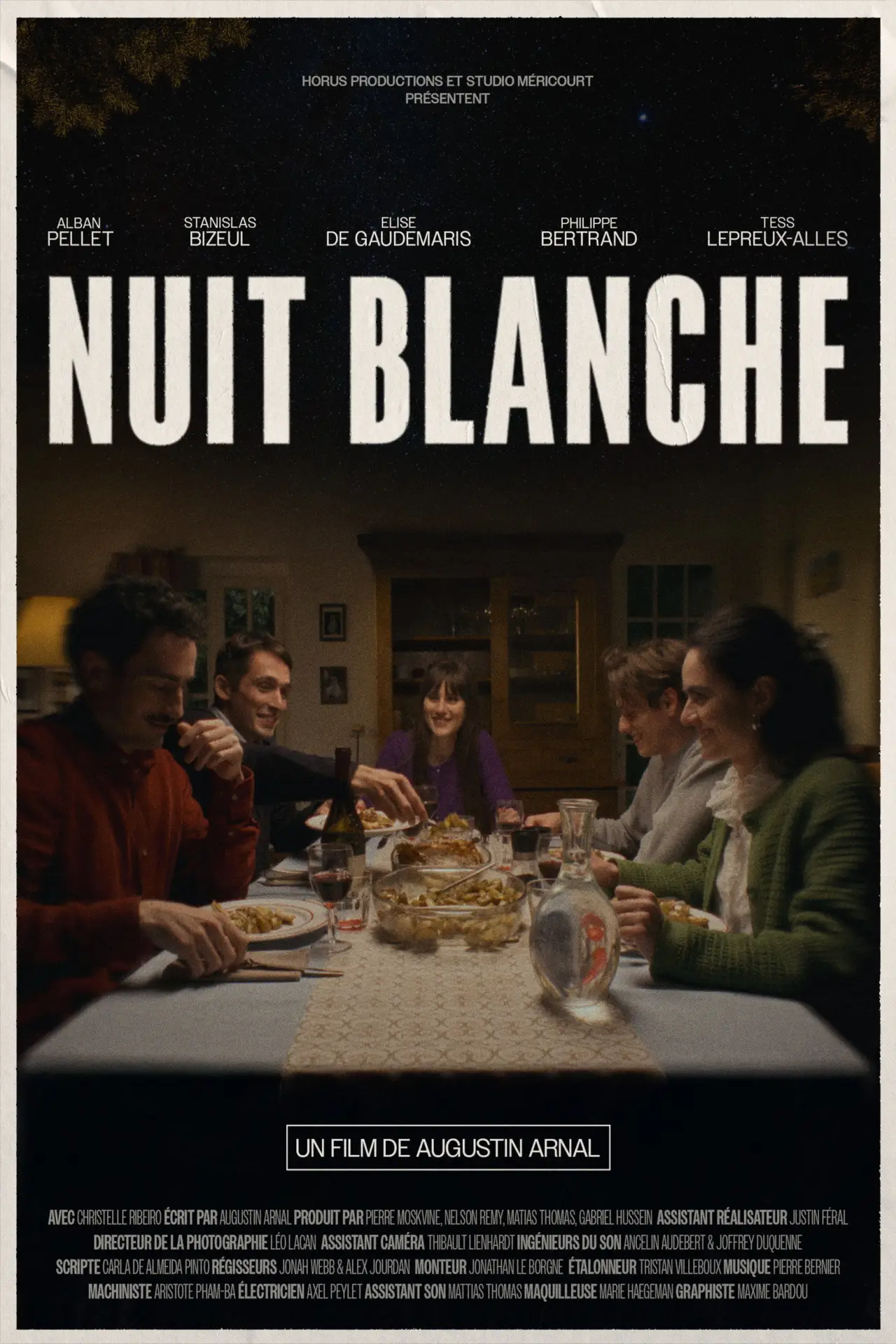 Plakat filmowy "Nuit blanche"