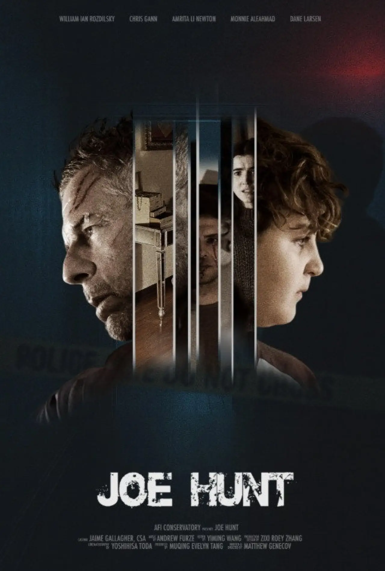 Plakat filmowy "Joe Hunt"