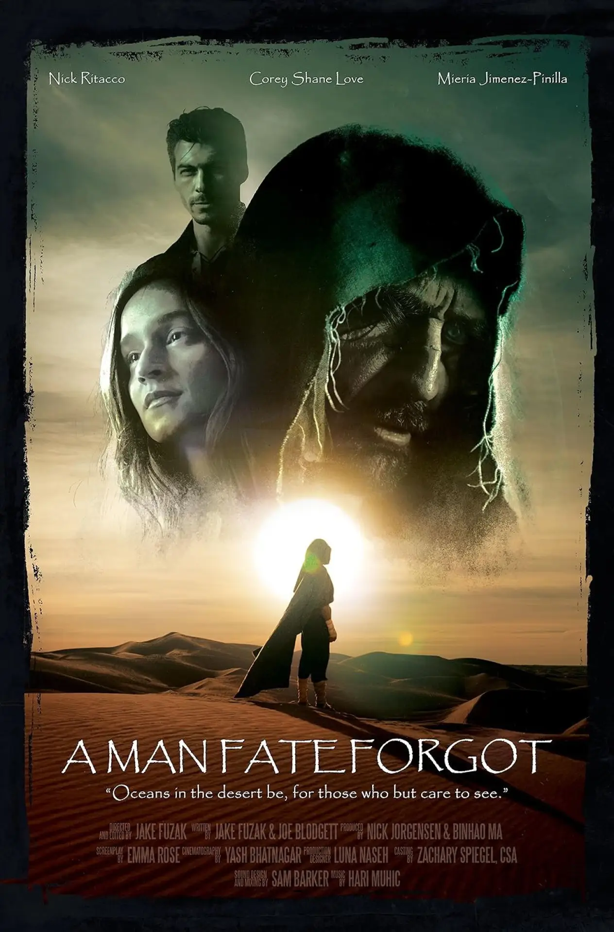 Plakat filmowy "A Man Fate Forgot"