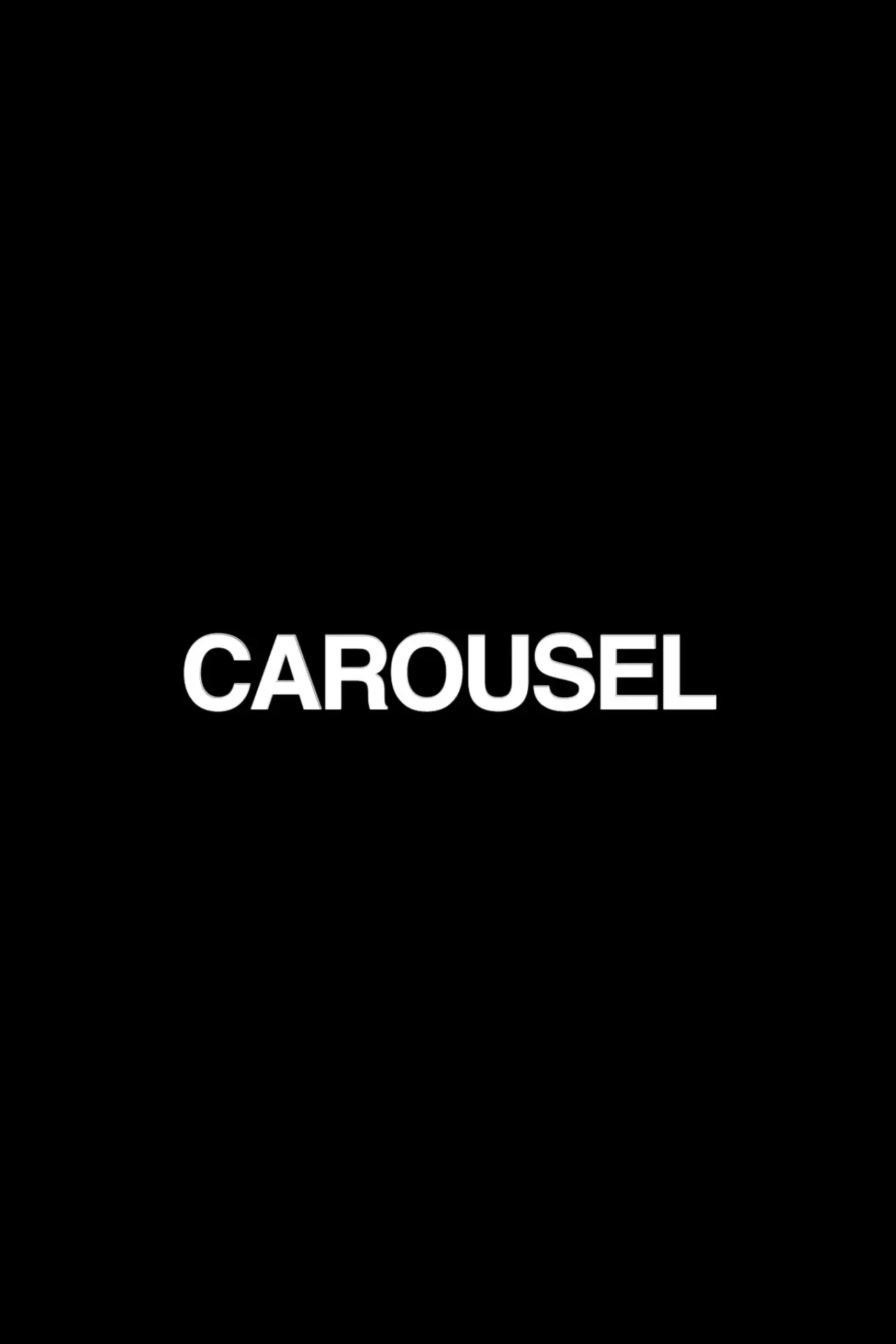 Plakat filmowy "Carousel"