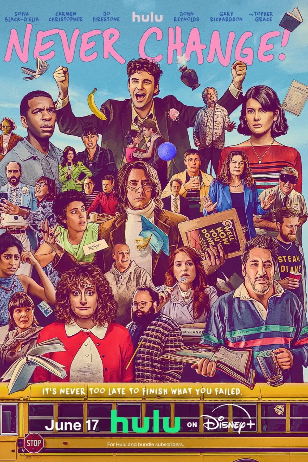 Plakat filmowy "Never Change!"
