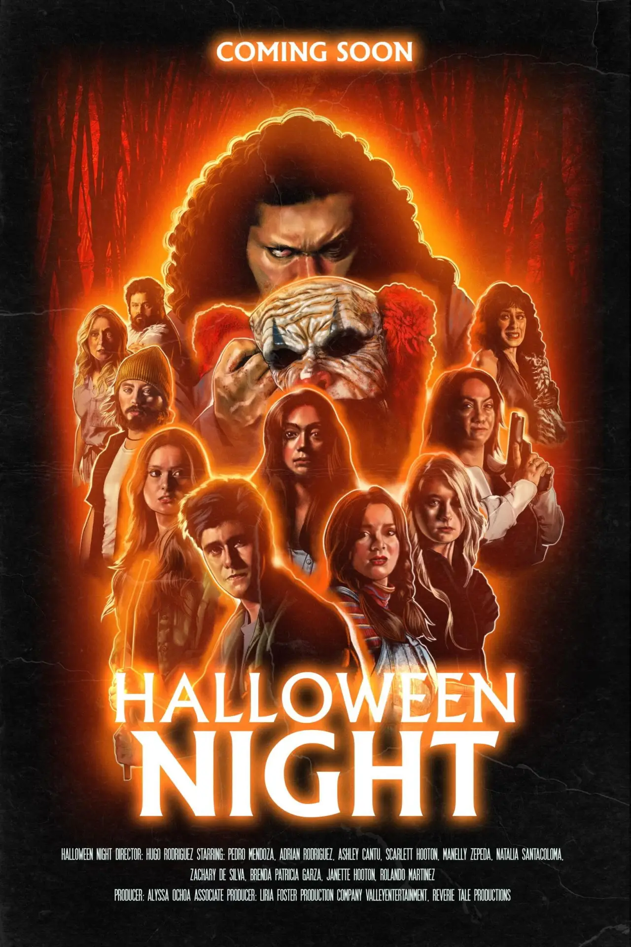 Plakat filmowy "Halloween Night"