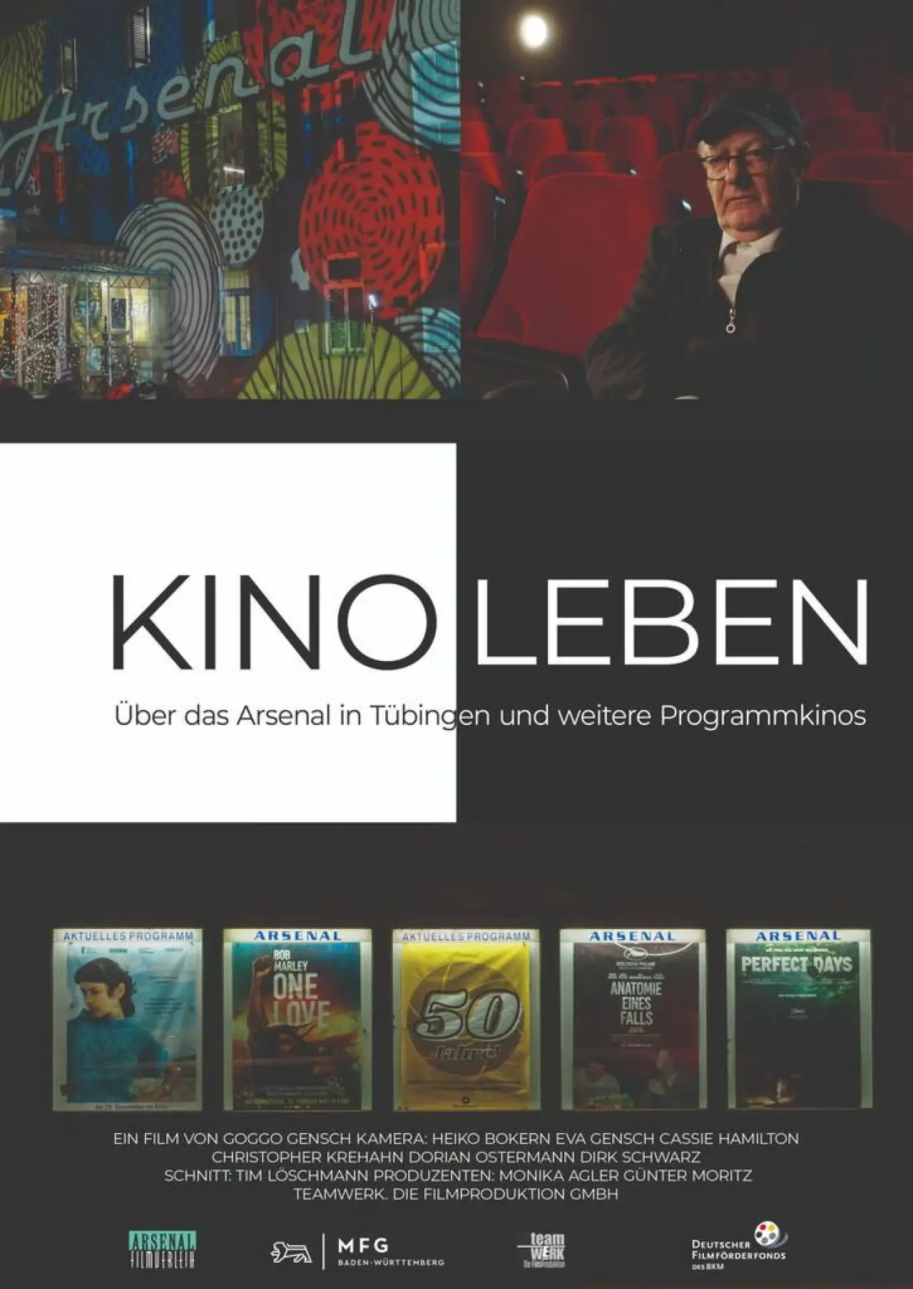 Plakat filmowy "Kinoleben – Über das Arsenal in Tübingen und weitere Programmkinos"