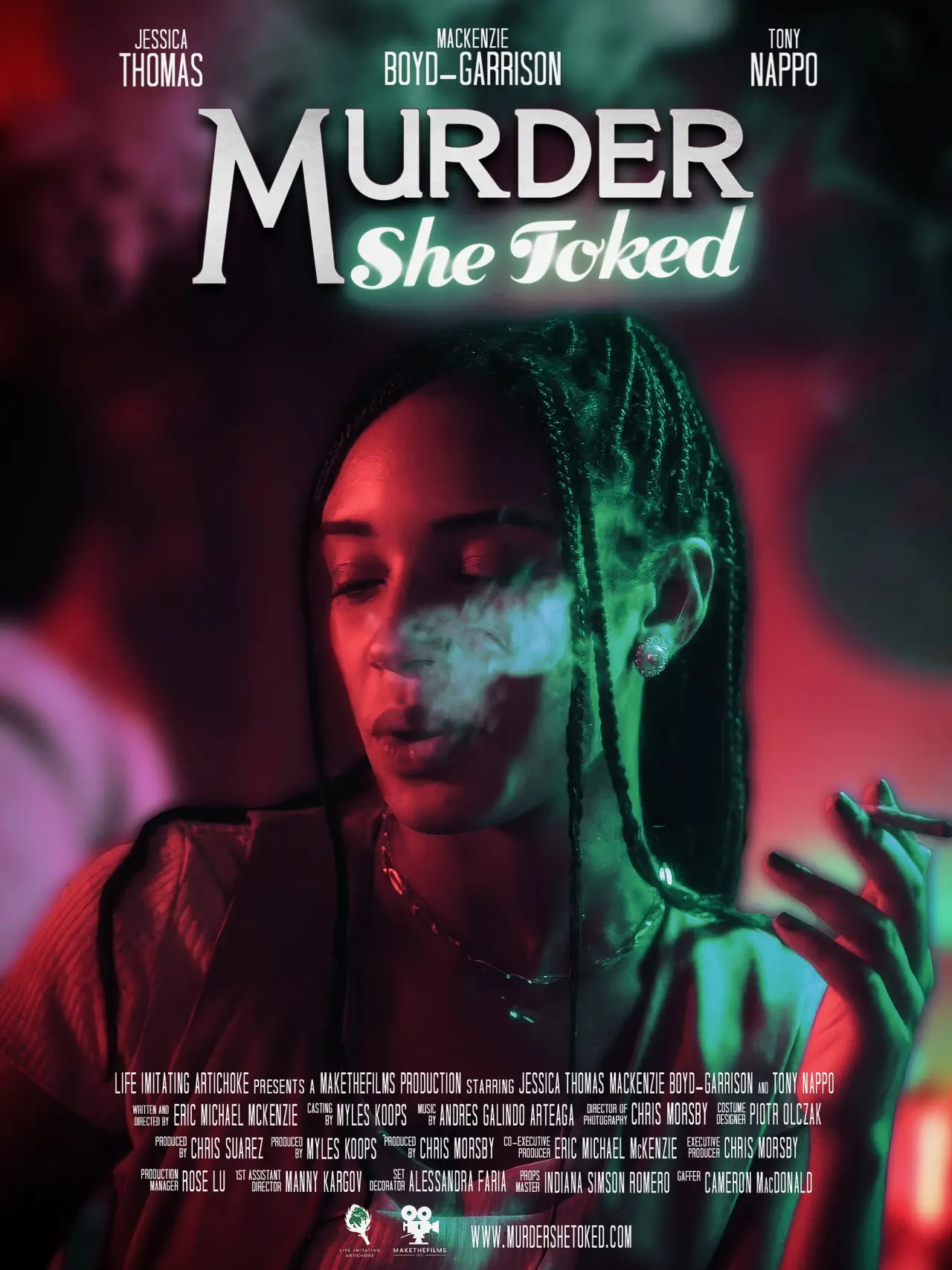 Plakat filmowy "Murder, She Toked"