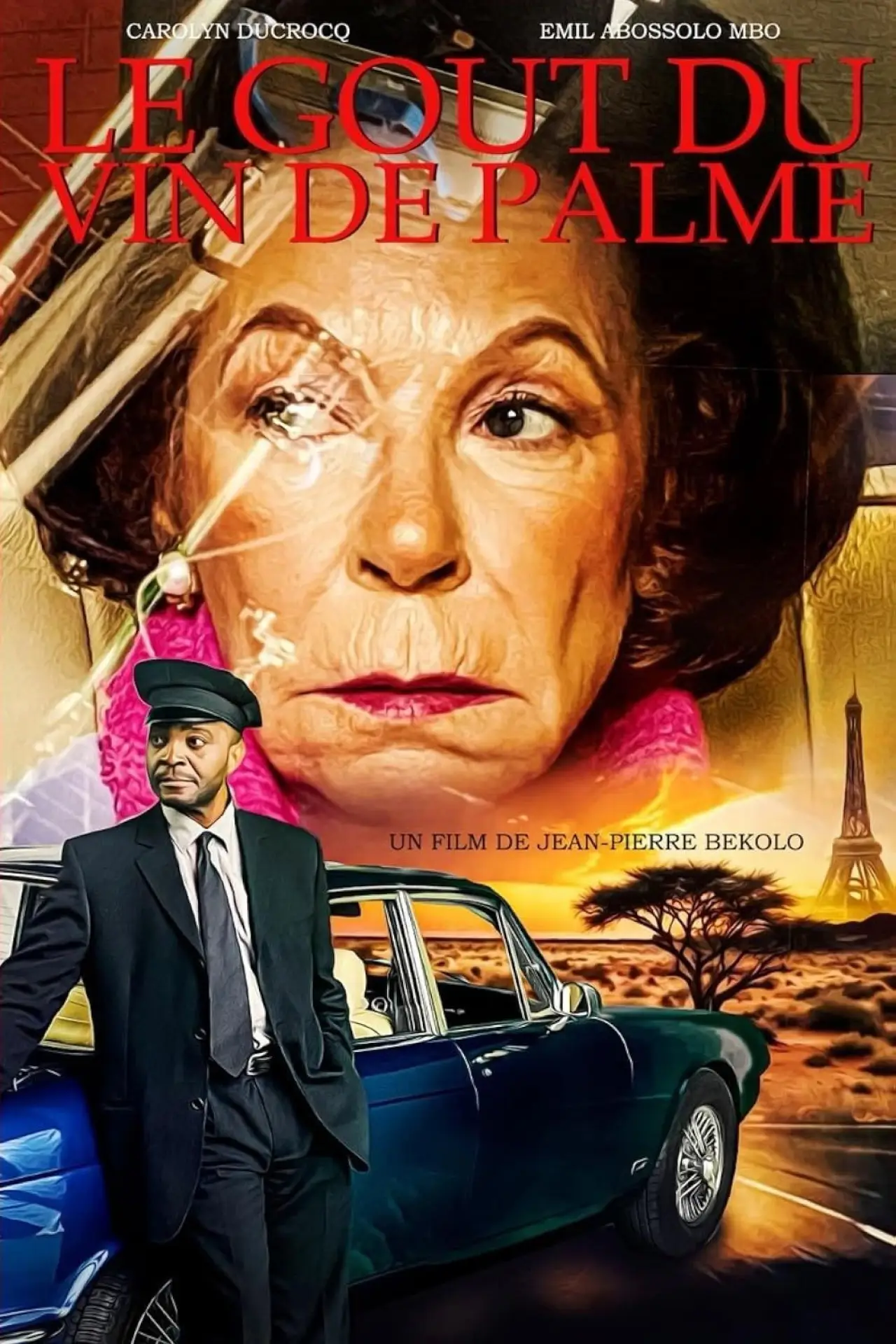 Plakat filmowy "Le goût du vin de palme"