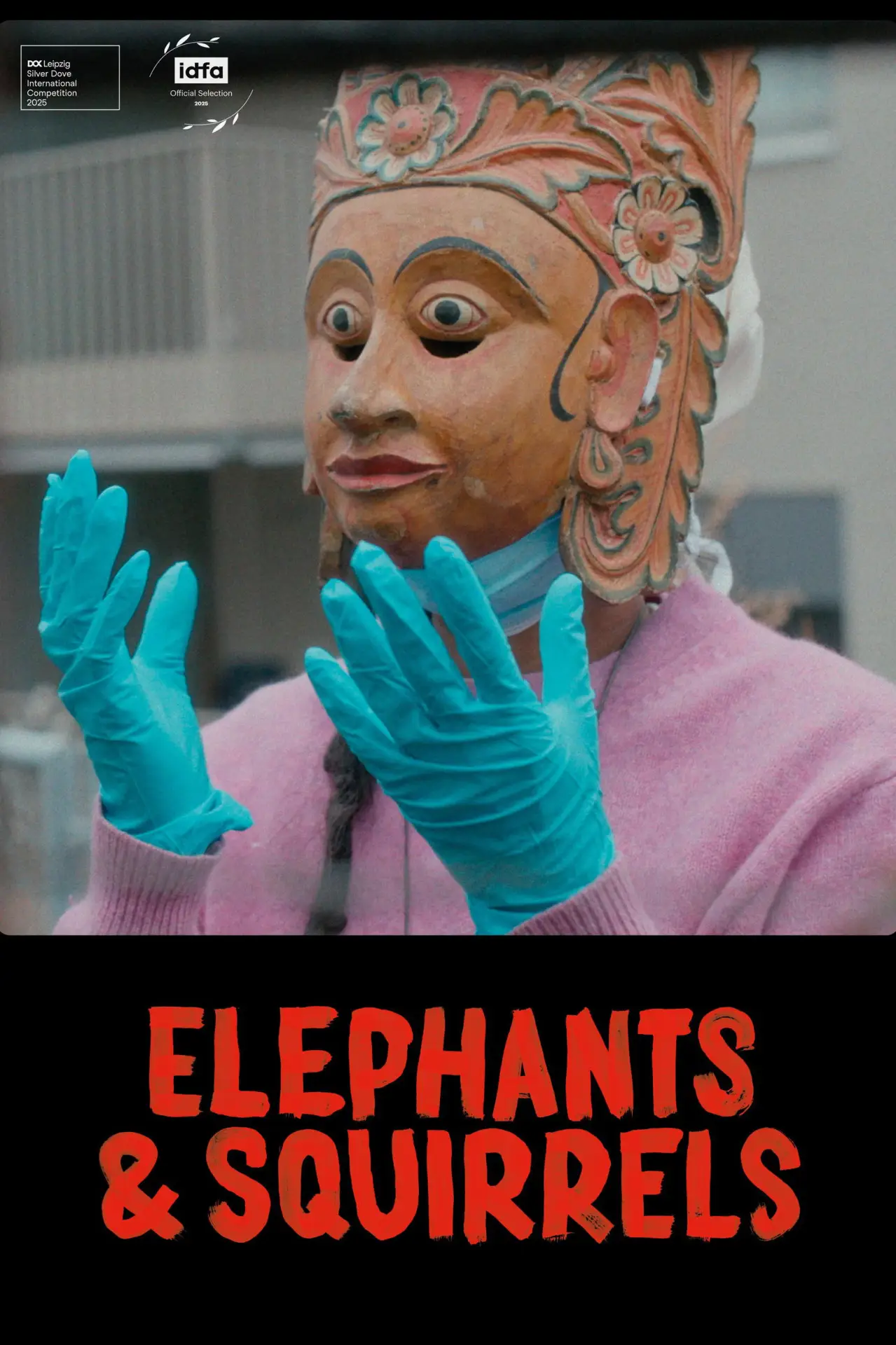 Plakat filmowy "Elephants & Squirrels"