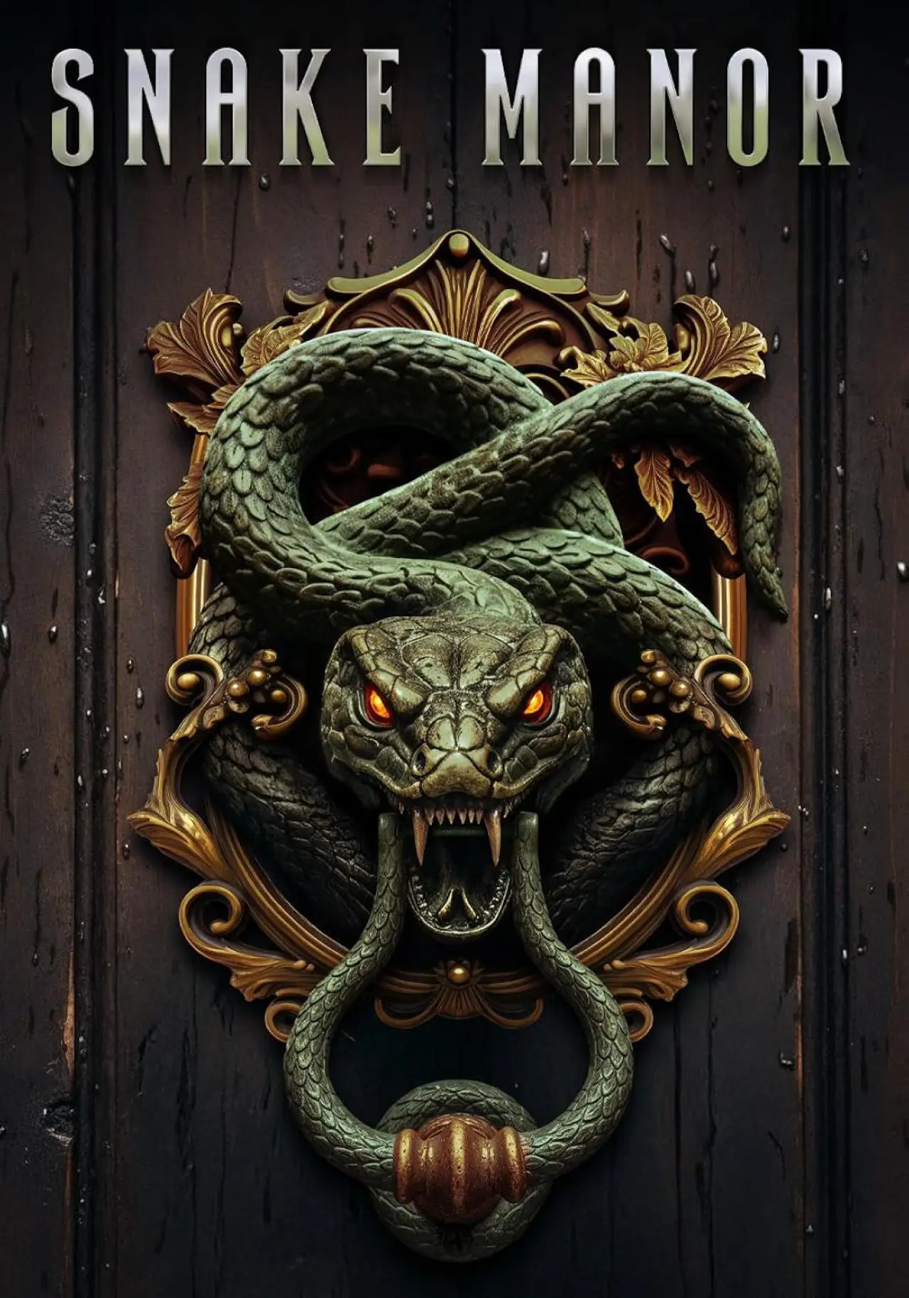 Plakat filmowy "Snake Manor"