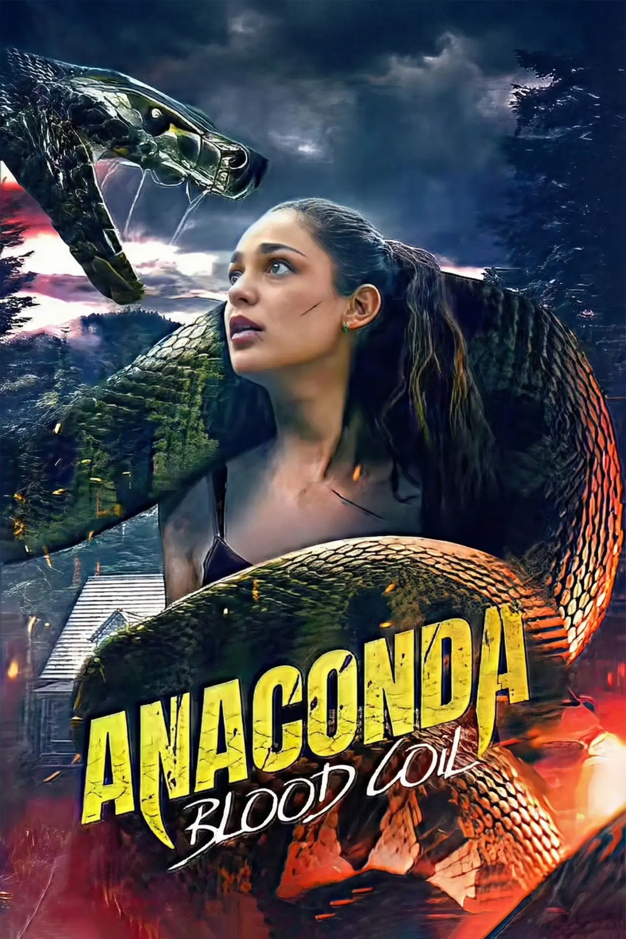 Plakat filmowy "Anaconda: Blood Coil"