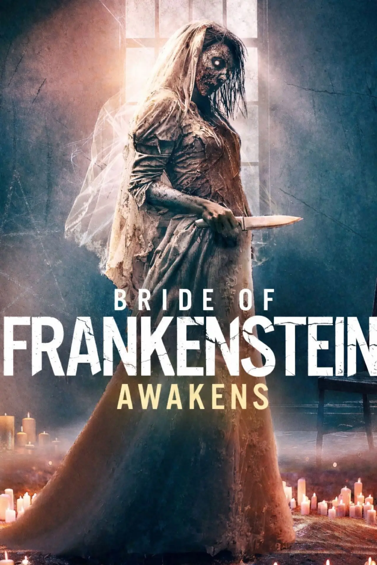 Plakat filmowy "Bride of Frankenstein Awakens"