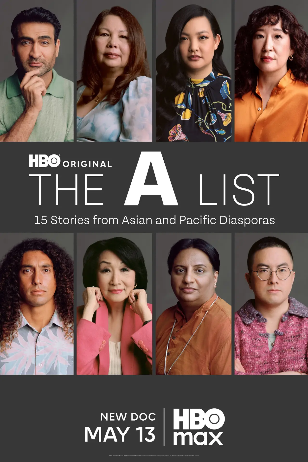 Plakat filmowy "The A List: 15 Stories from Asian and Pacific Diasporas"