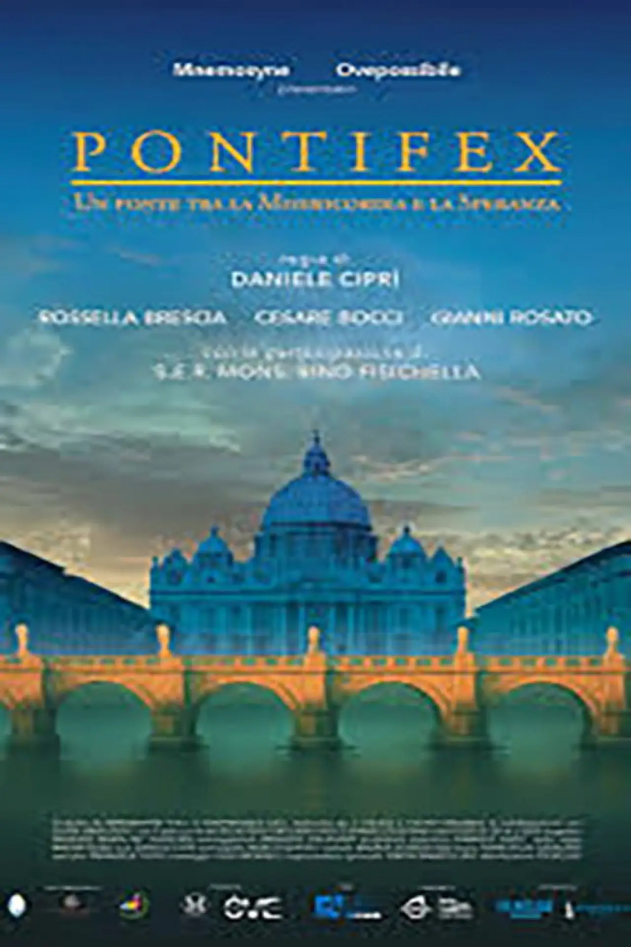 Plakat filmowy "Pontifex - Un ponte tra la misericordia e la speranza"