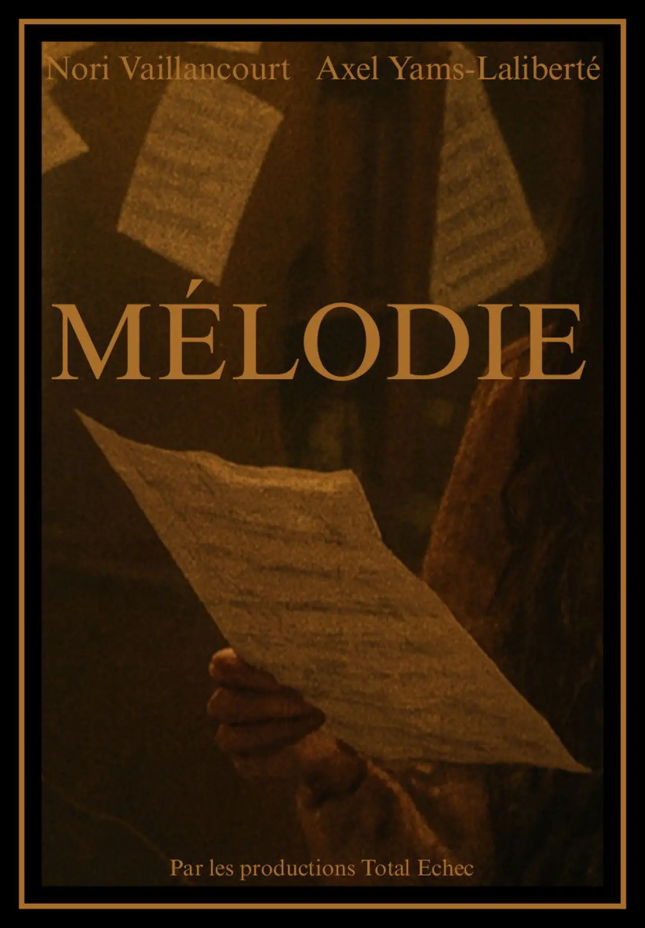 Plakat filmowy "Mélodie"