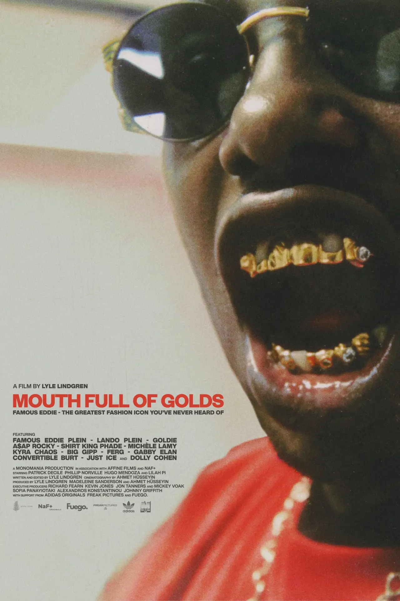 Plakat filmowy "MOUTH FULL OF GOLDS"