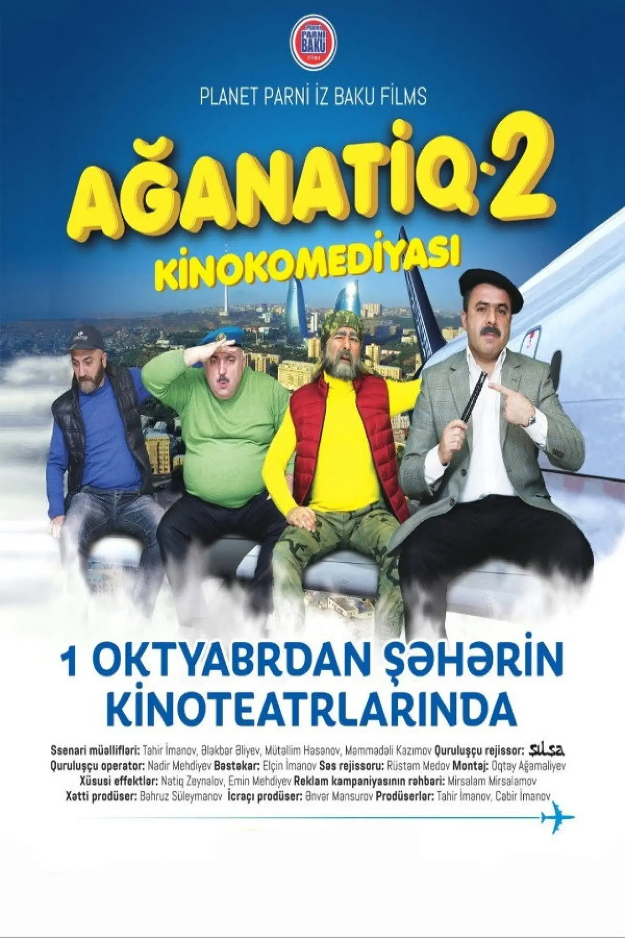 Plakat filmowy "Ağanatiq 2"