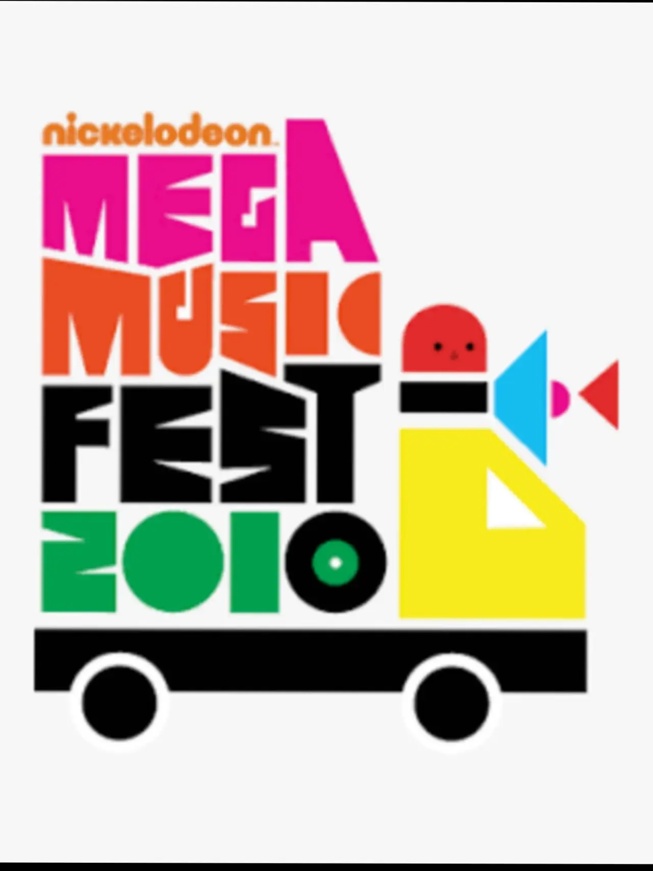 Plakat filmowy "The Nickelodeon Mega Music Fest"