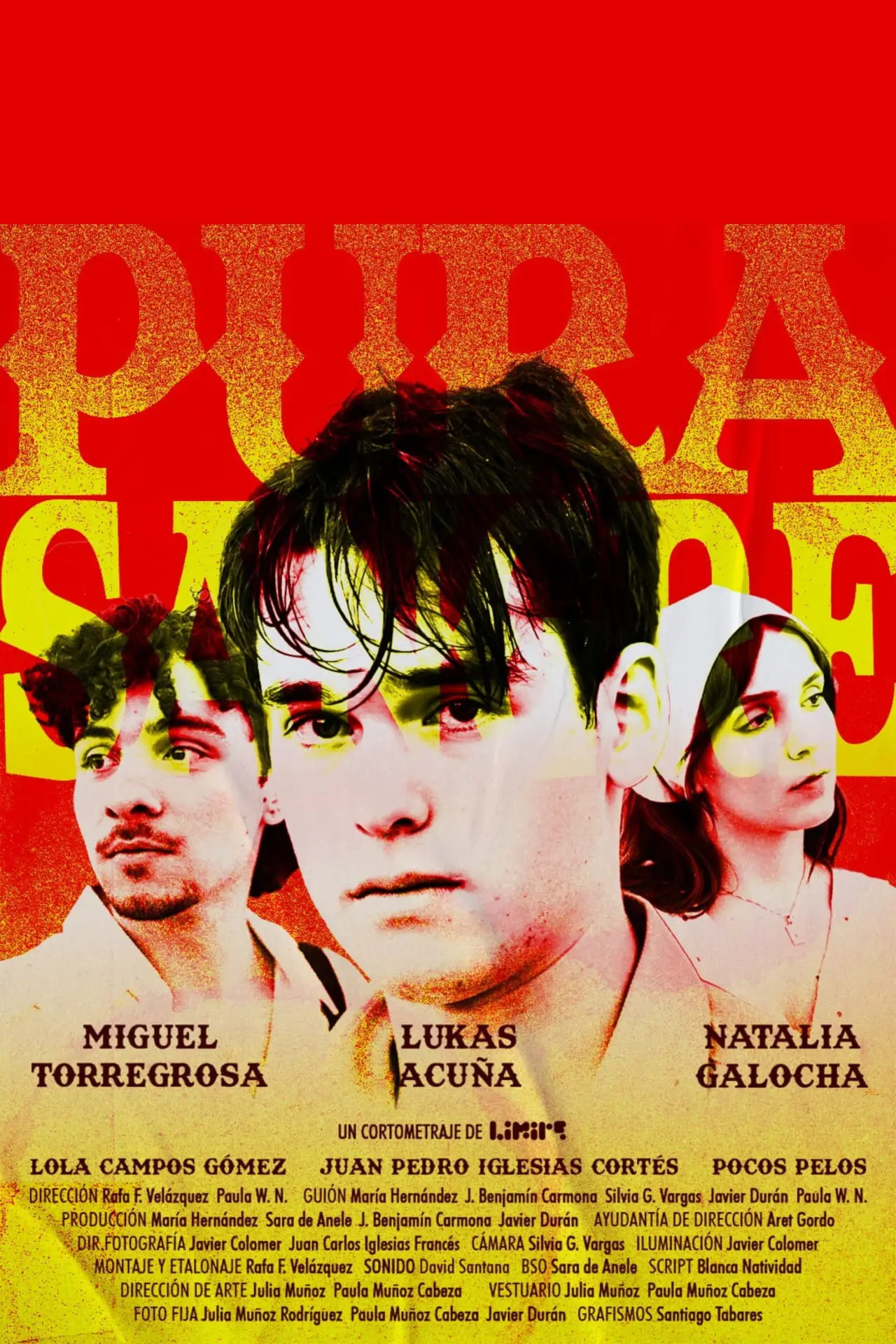 Plakat filmowy "Pura Sangre"