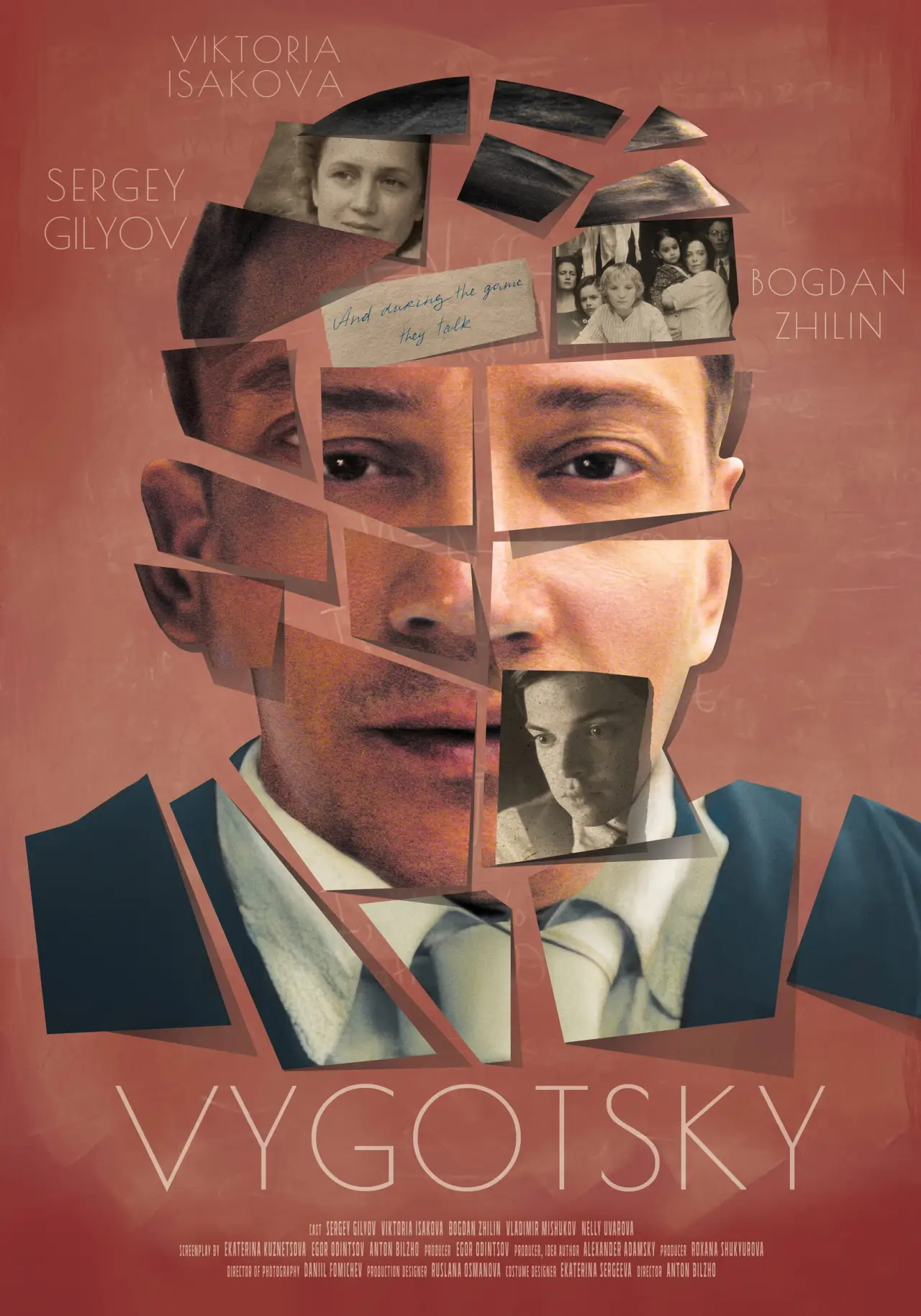 Plakat filmowy "Выготский"