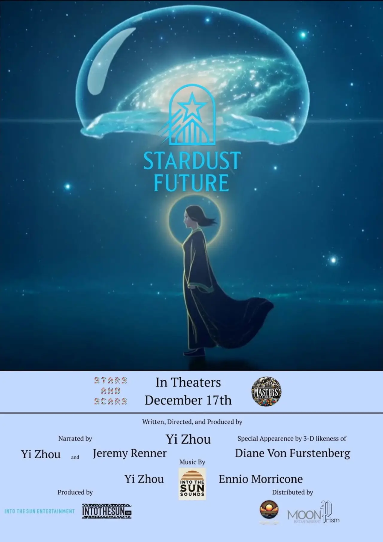 Plakat filmowy "Stardust Future: Stars and Scars"