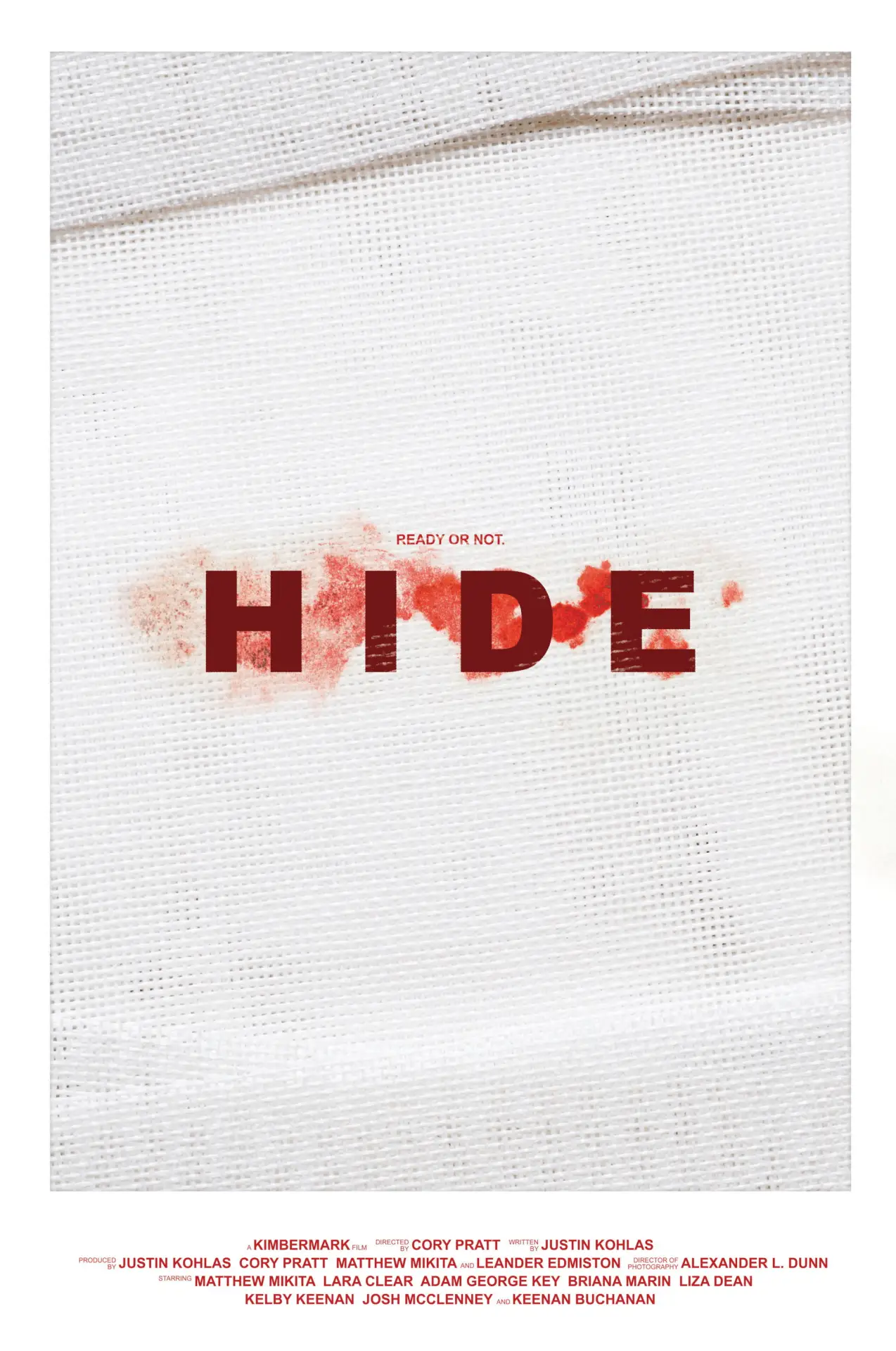 Plakat filmowy "Hide"