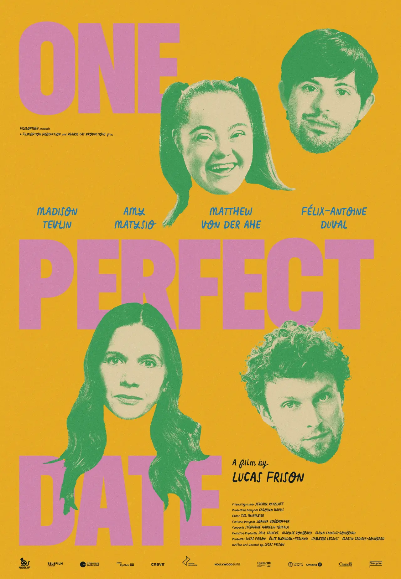 Plakat filmowy "One Perfect Date"