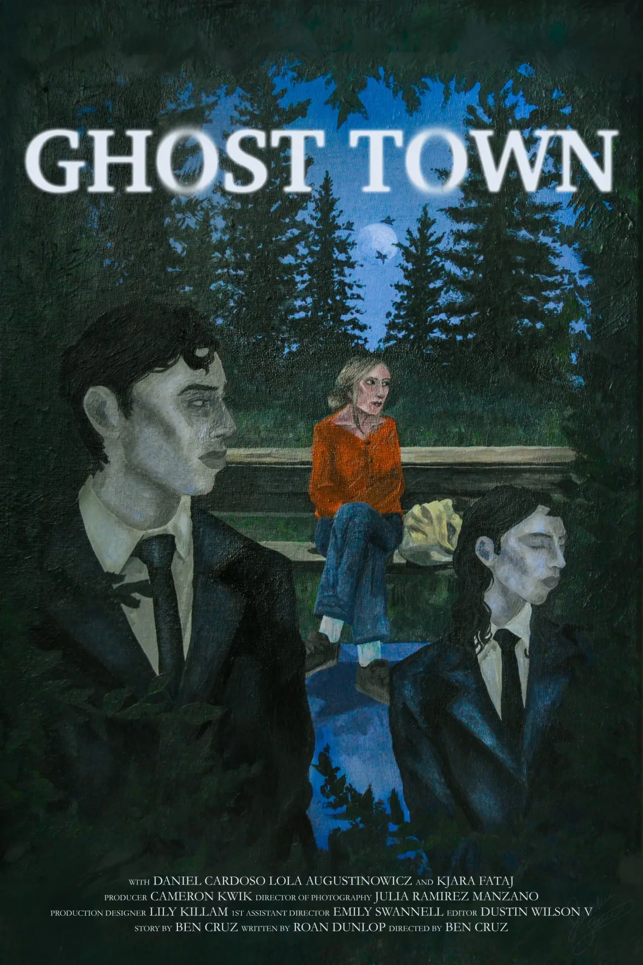 Plakat filmowy "Ghost Town"
