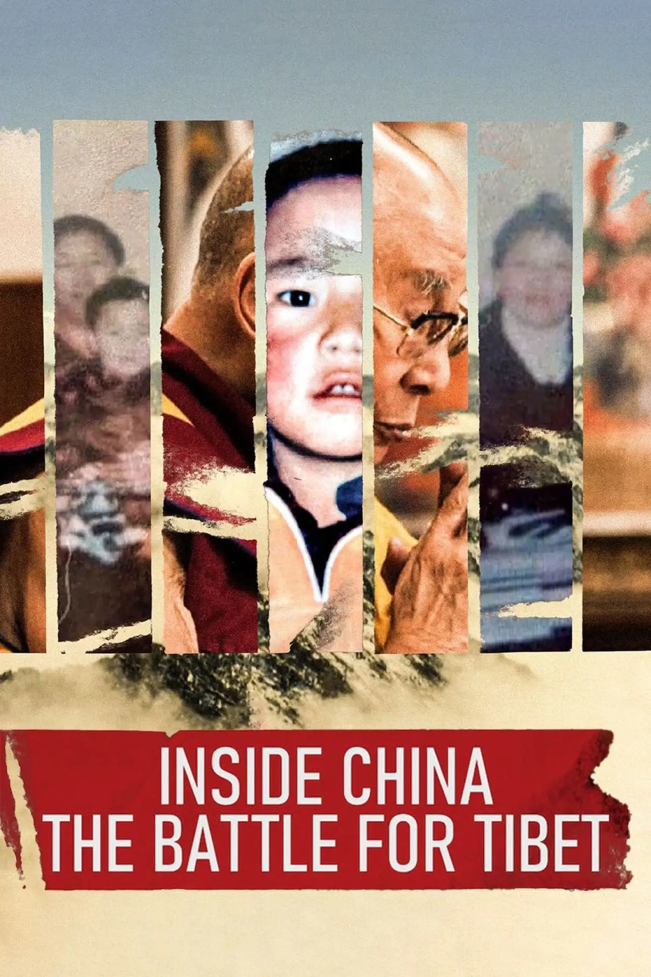 Plakat filmowy "Chiny od środka. Walka o Tybet"