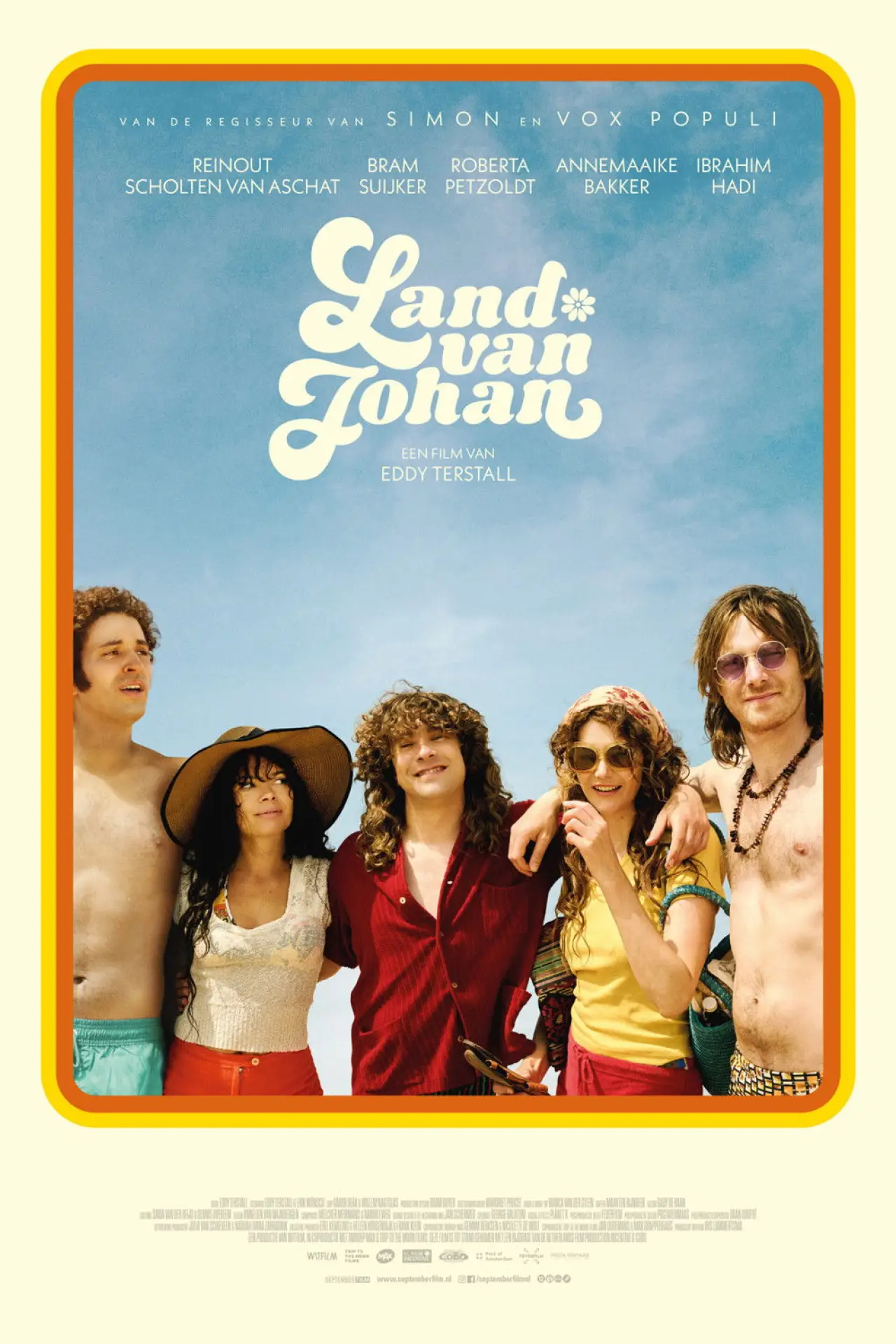 Plakat filmowy "Land van Johan"