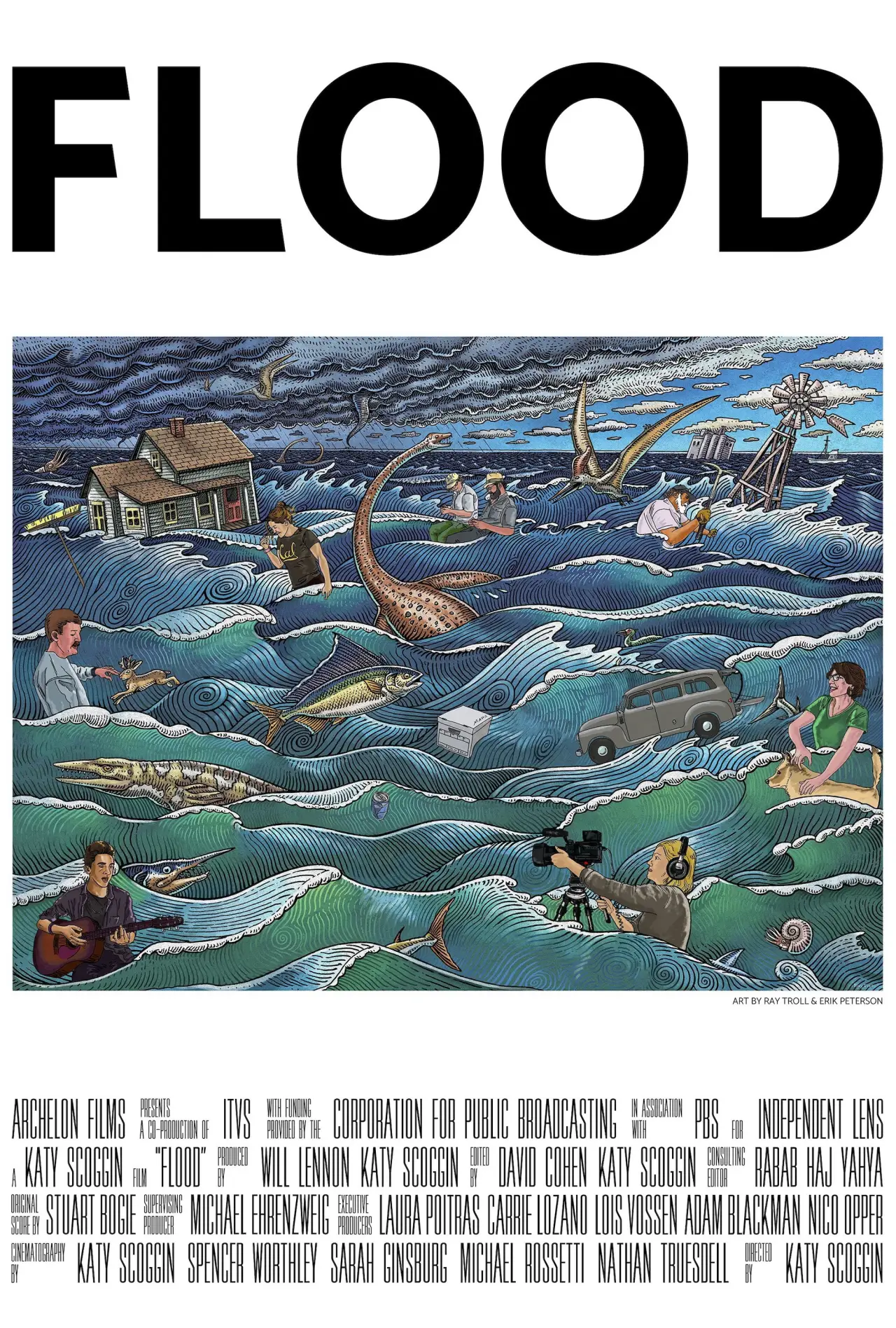 Plakat filmowy "Flood"