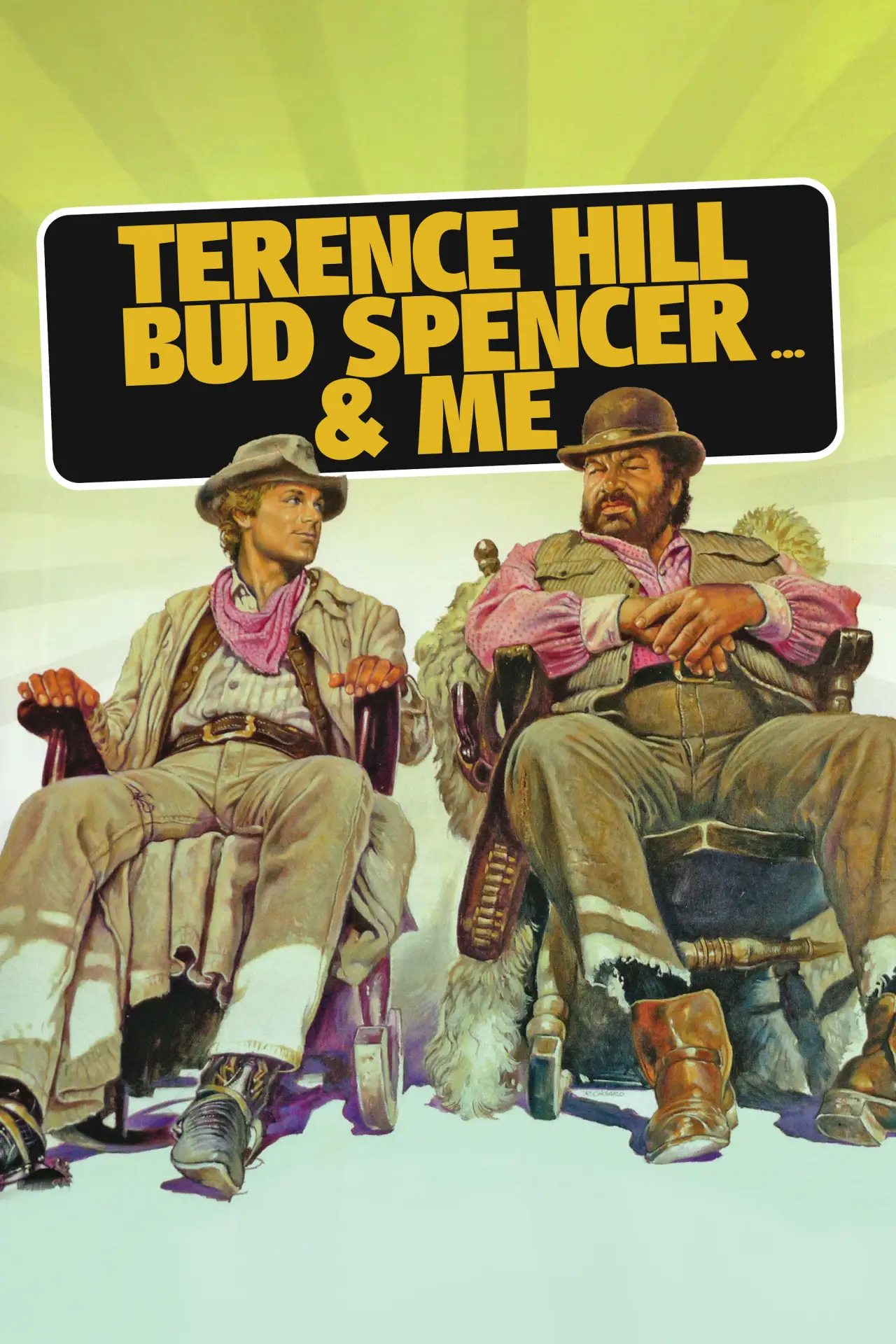 Plakat filmowy "Terence Hill, Bud Spencer… et moi"