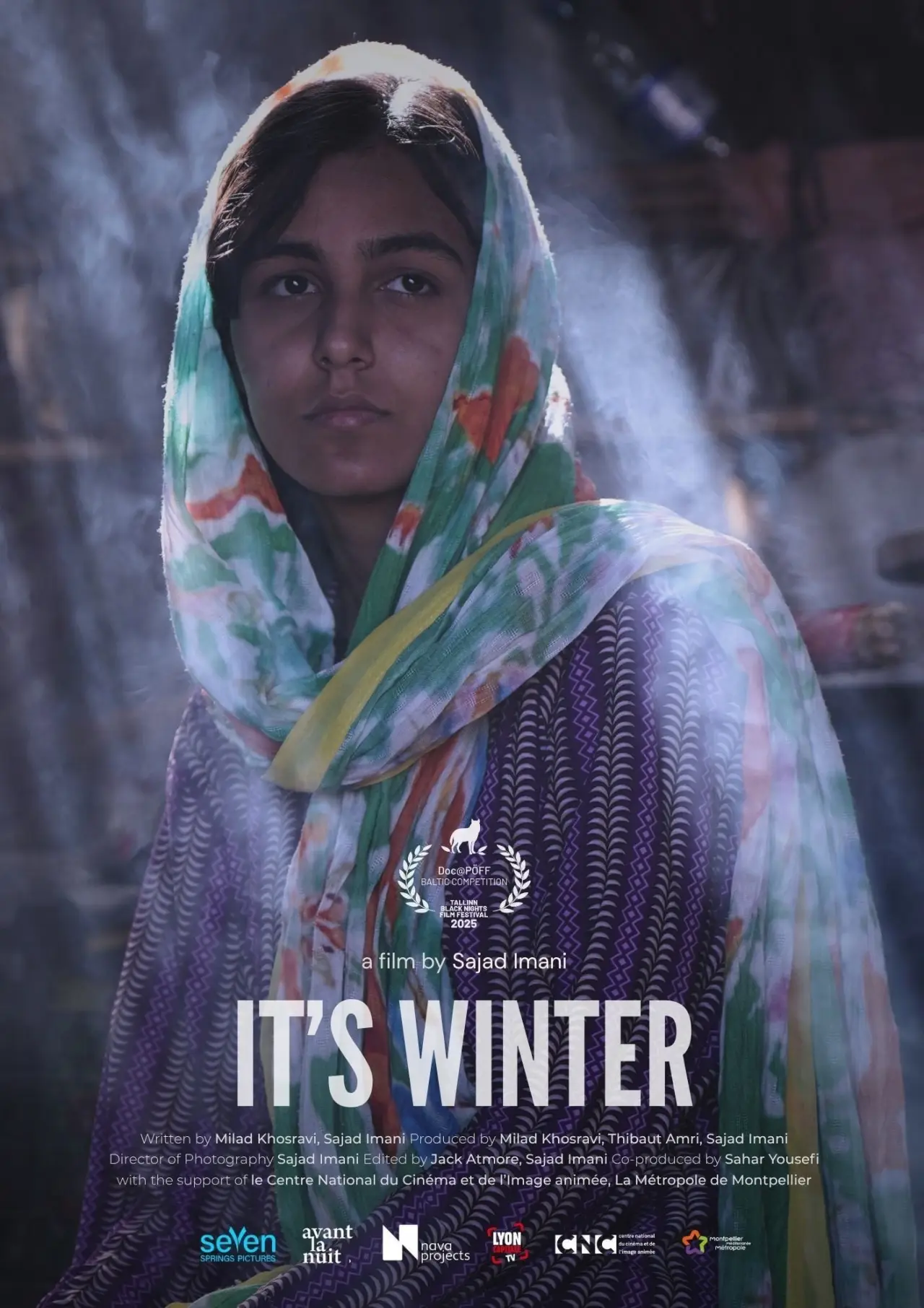 Plakat filmowy "زمستان است"