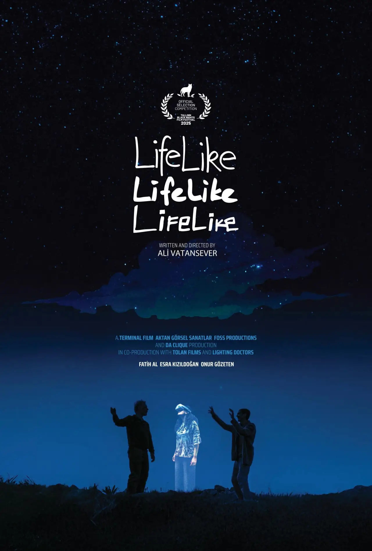 Plakat filmowy "Bir Arada Yalniz"
