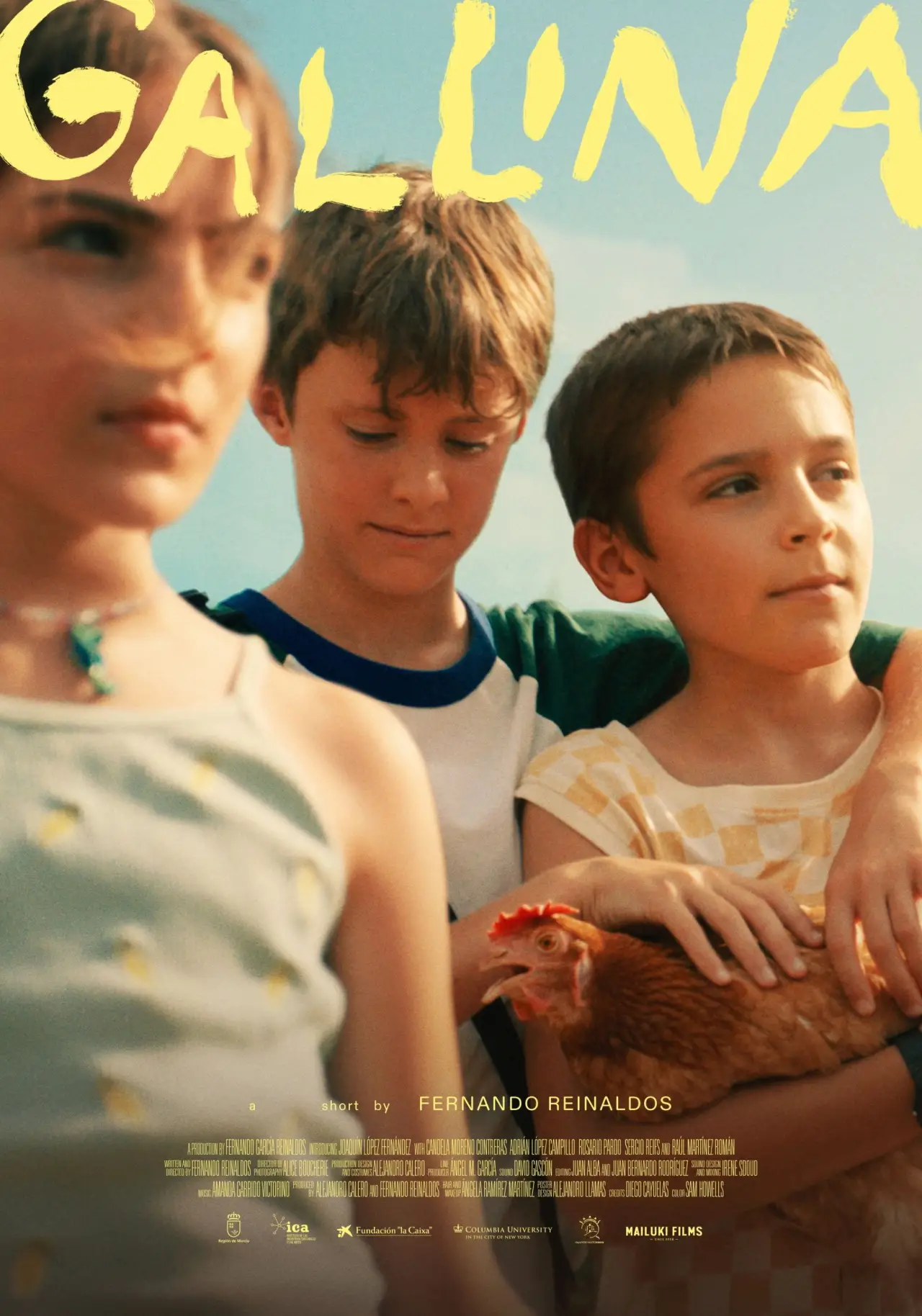 Plakat filmowy "Gallina"