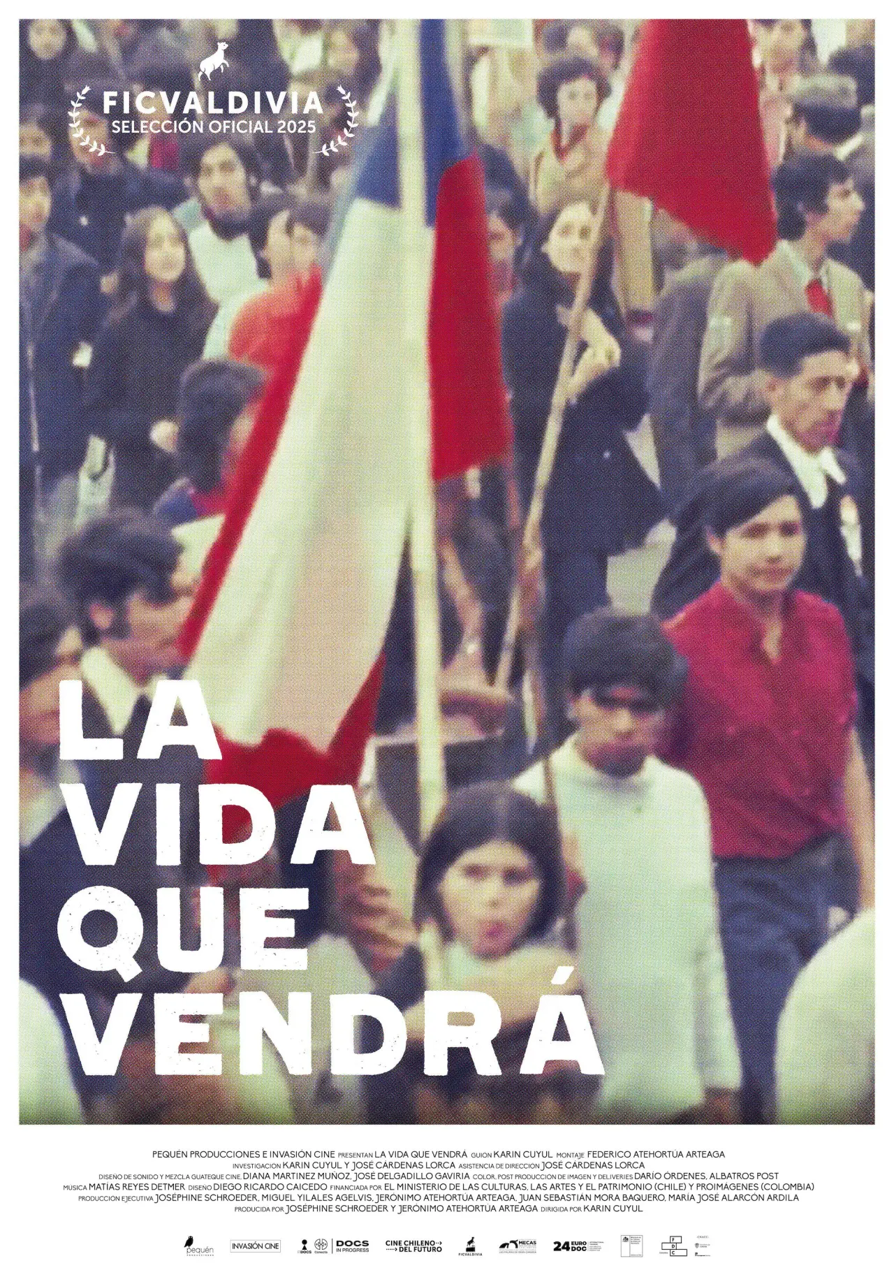 Plakat filmowy "La vida que vendrá"