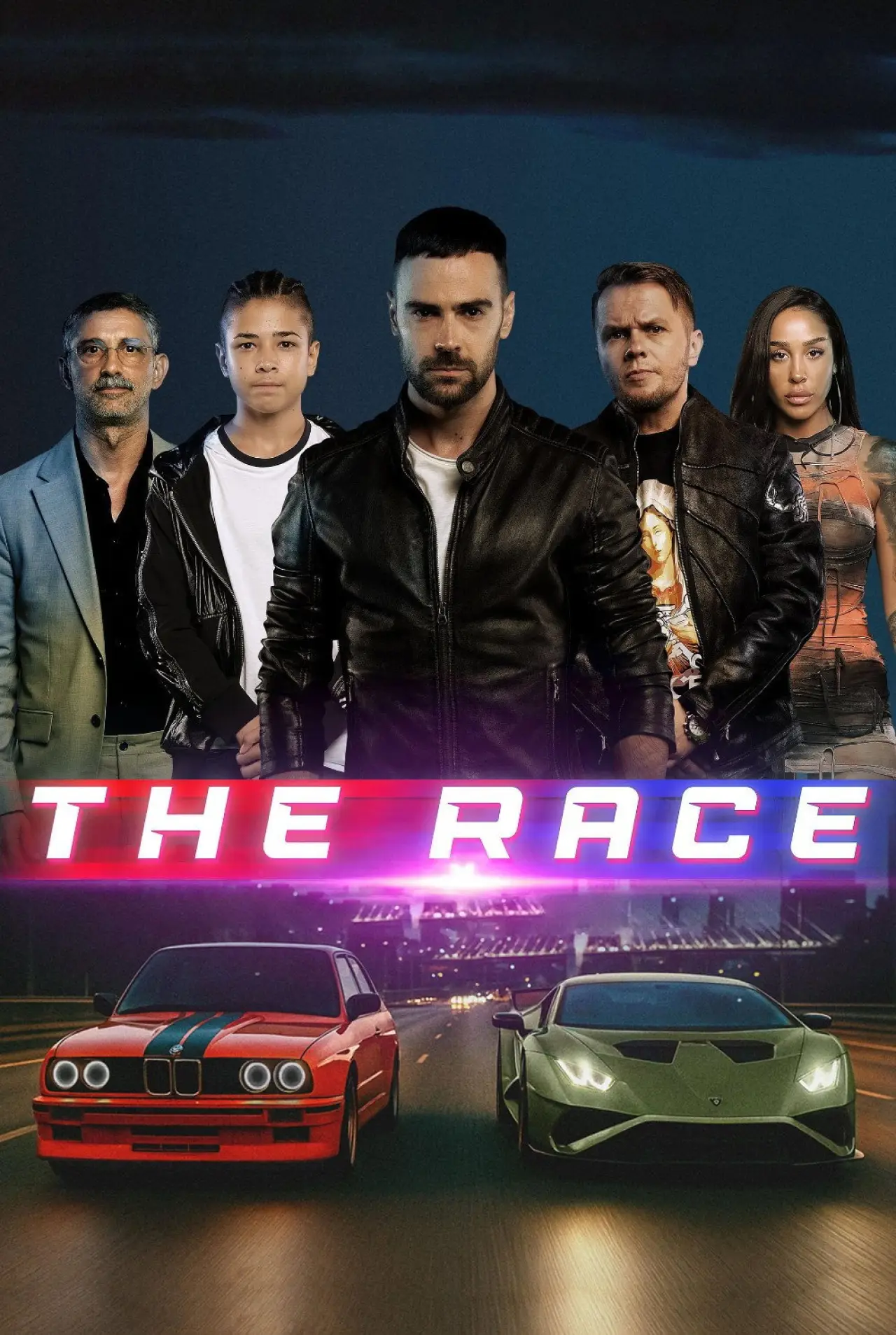 Plakat filmowy "Cursa"