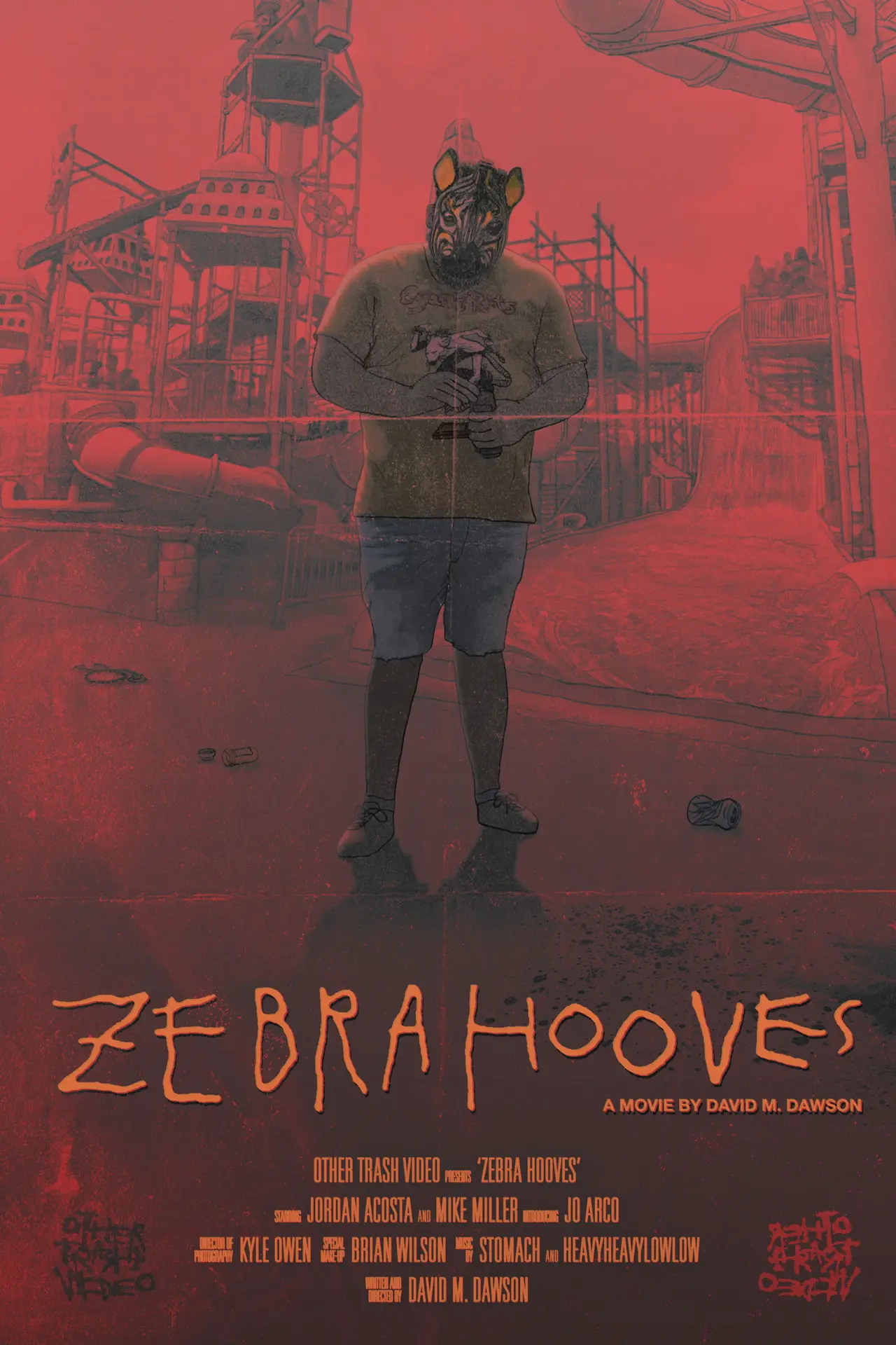 Plakat filmowy "Zebra Hooves"