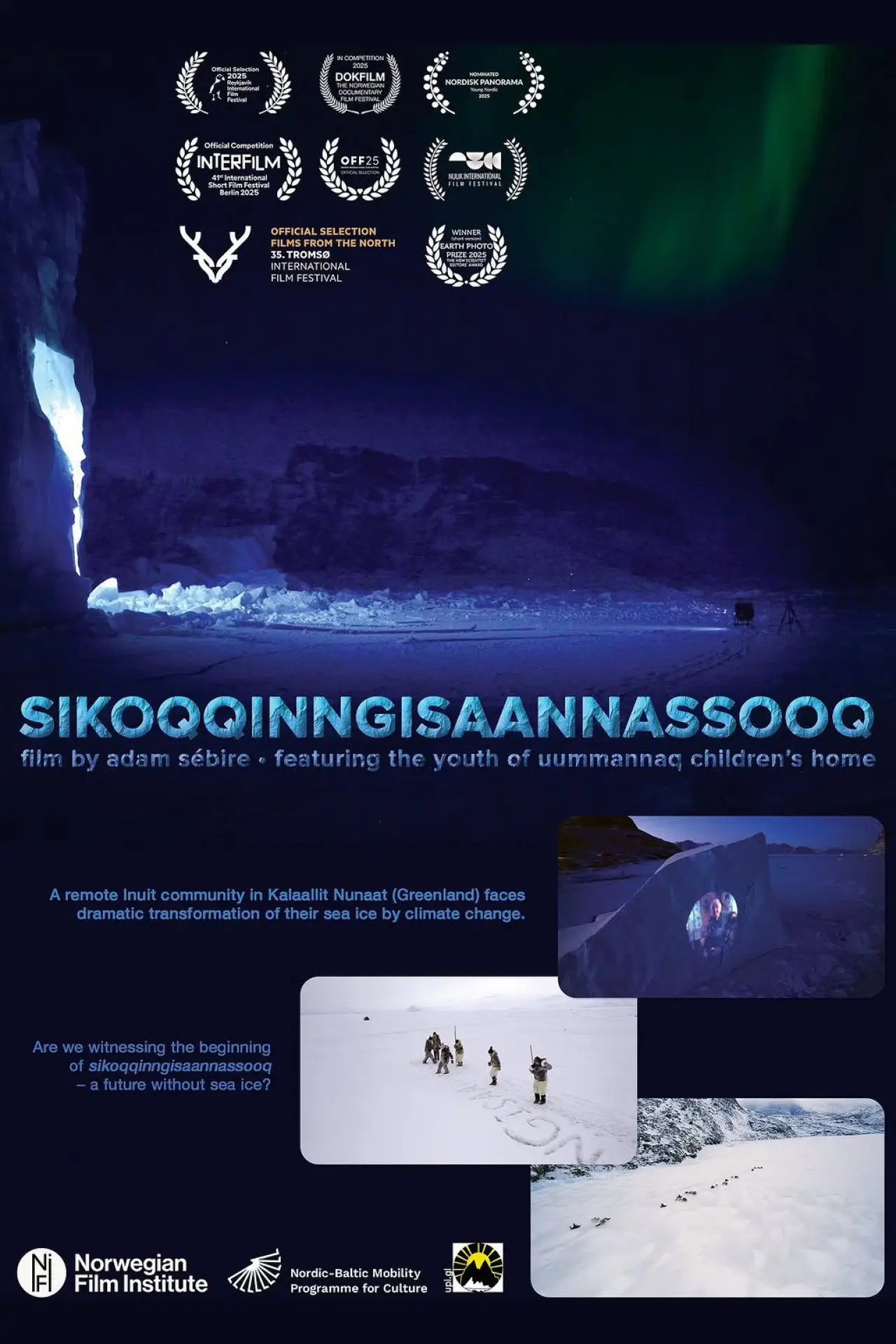 Plakat filmowy "Sikoqqinngisaannassooq"