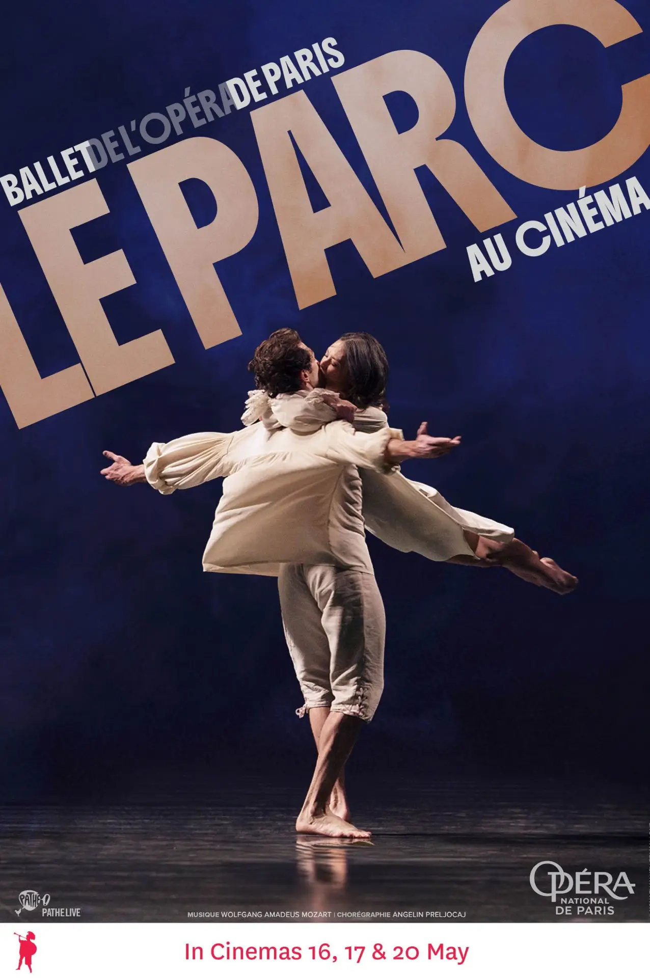 Plakat filmowy "Paris Opera Ballet: Le Parc"