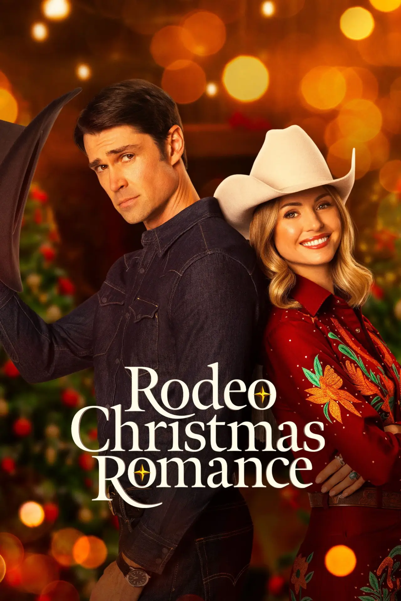 Plakat filmowy "Rodeo Christmas Romance"