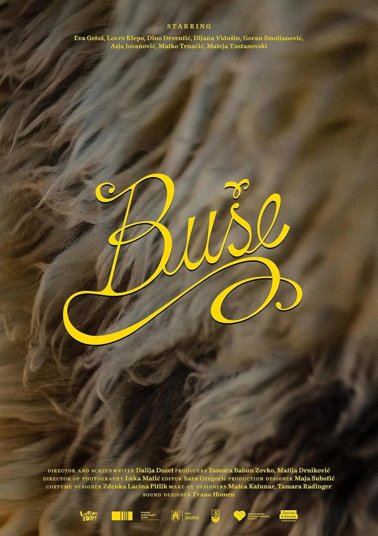 Plakat filmowy "Buše"