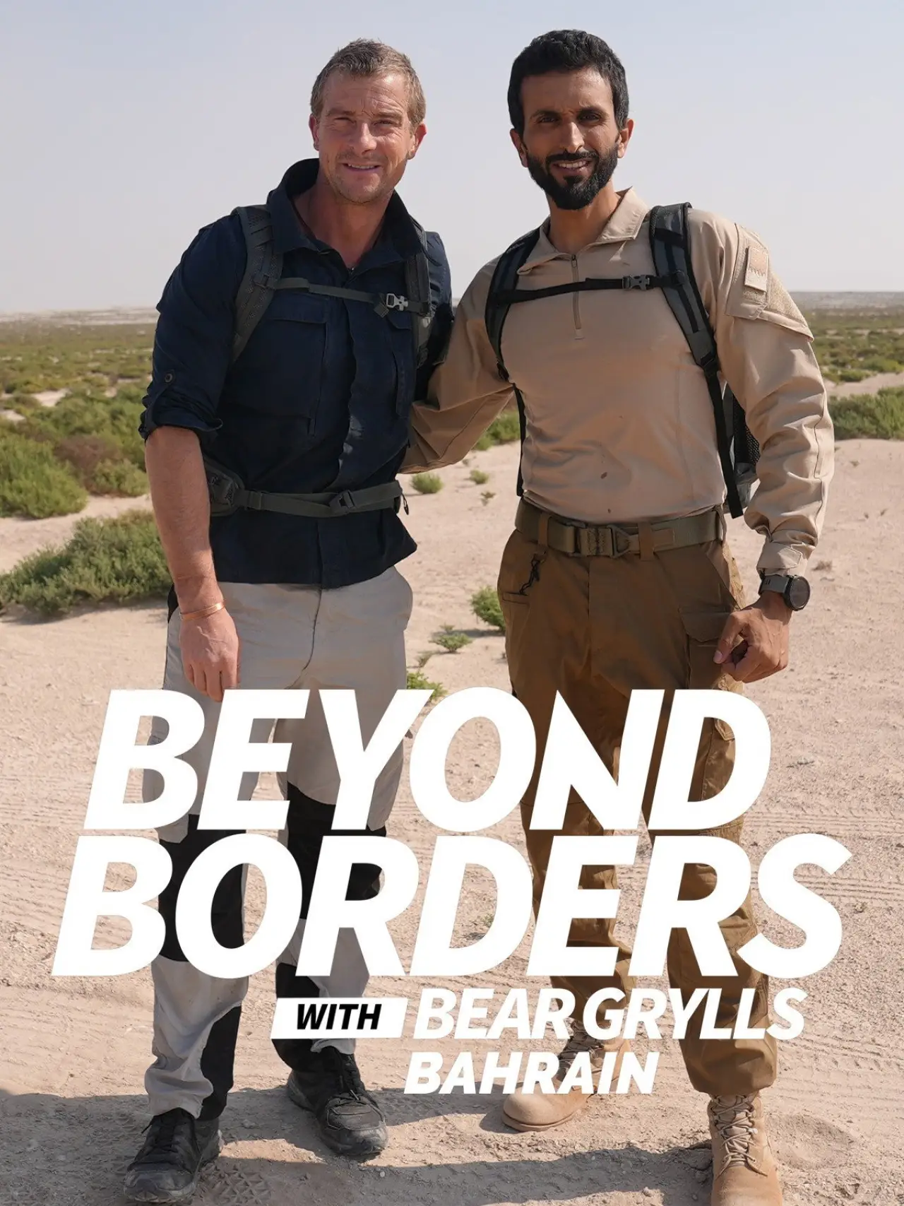 Plakat filmowy "Beyond Borders with Bear Grylls: Bahrain"