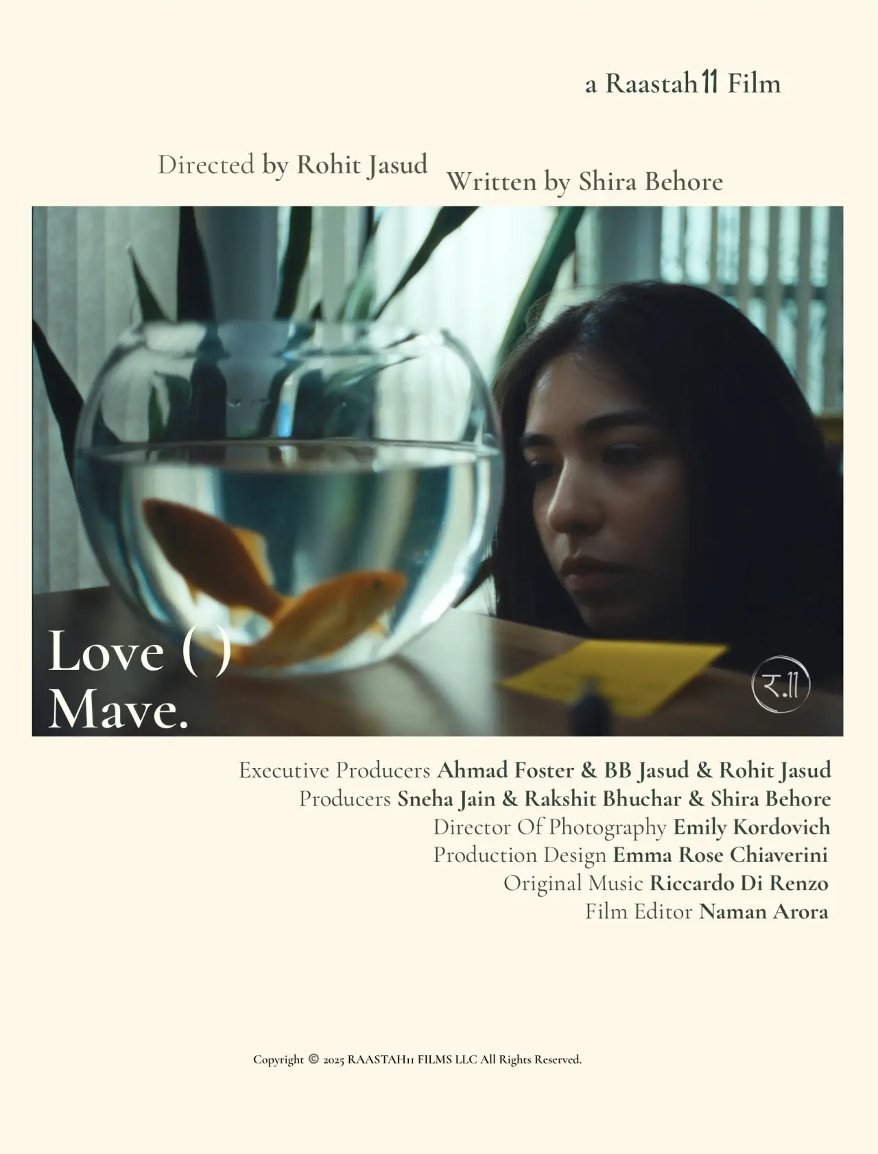 Plakat filmowy "Love( ) Mave"