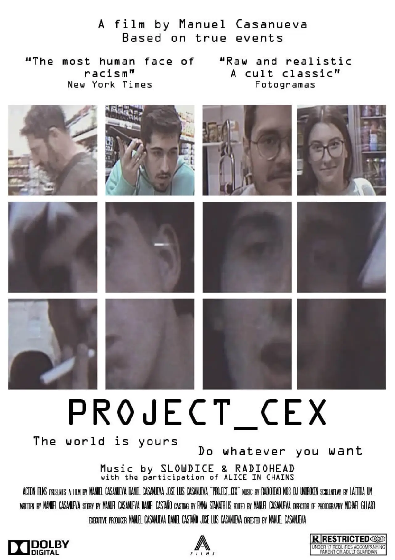 Plakat filmowy "Project_CEX"