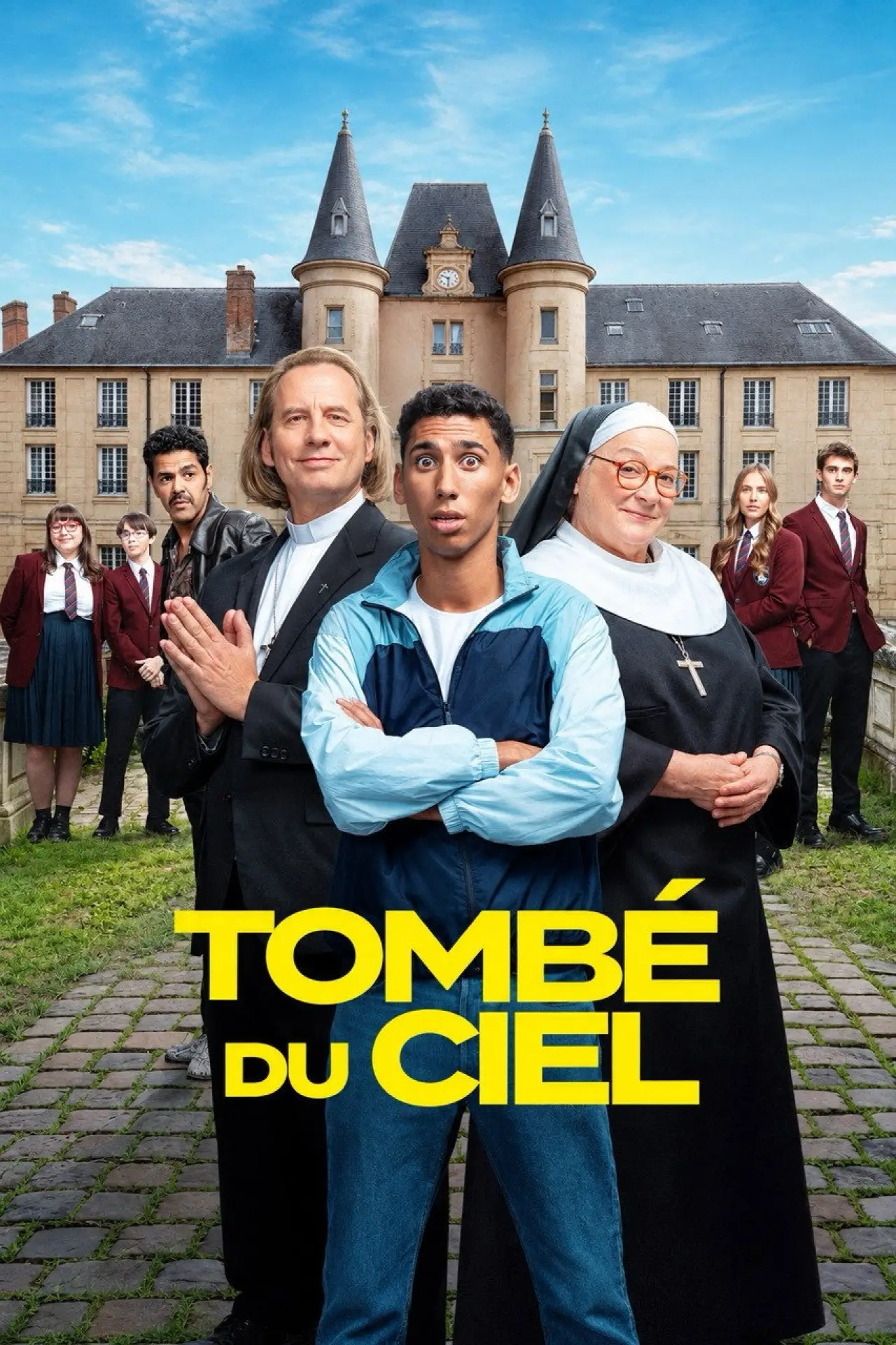 Plakat filmowy "Tombé du ciel"
