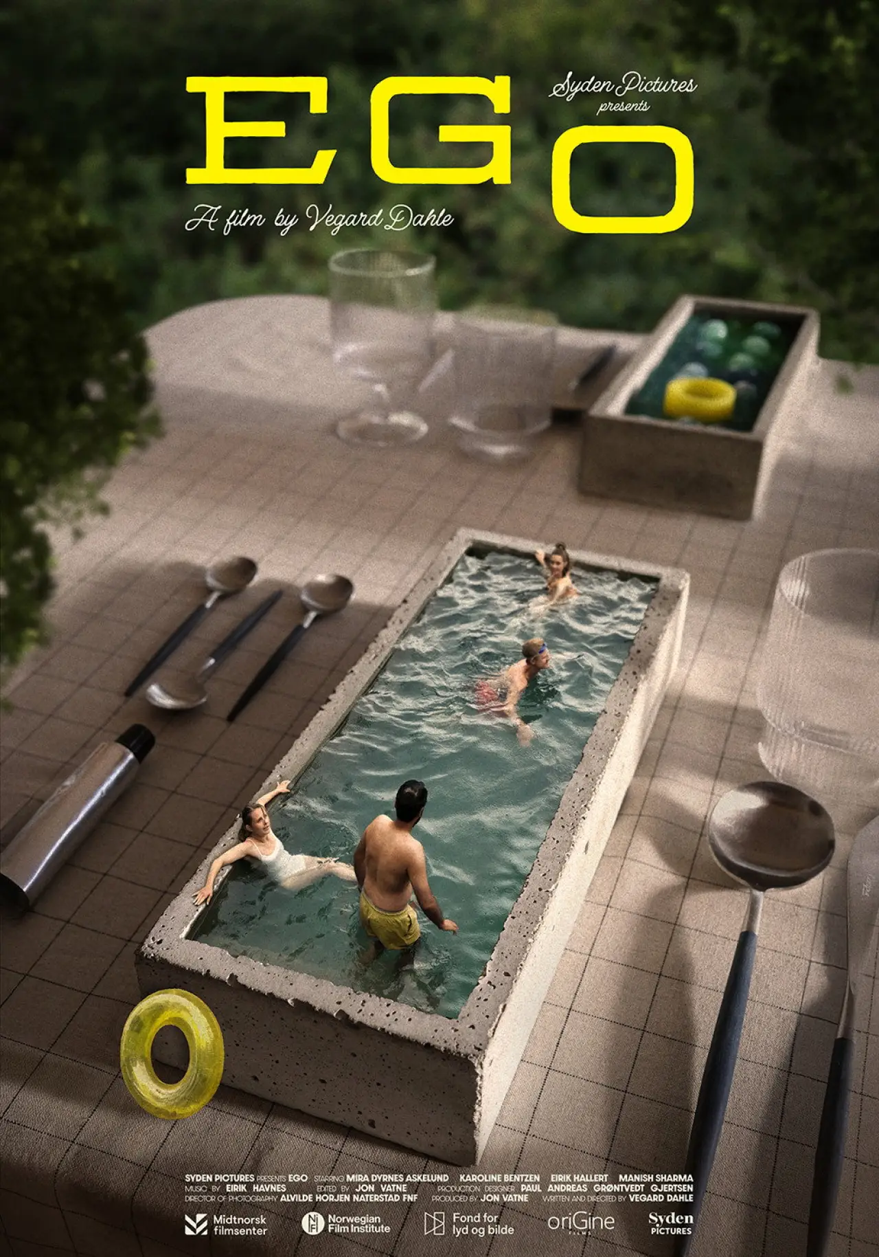 Plakat filmowy "Ego"