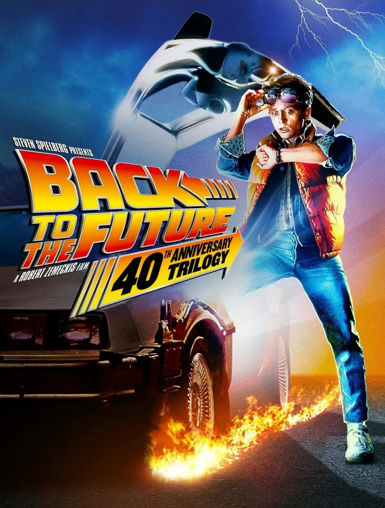 Plakat filmowy "Untold Stories of Back to the Future"